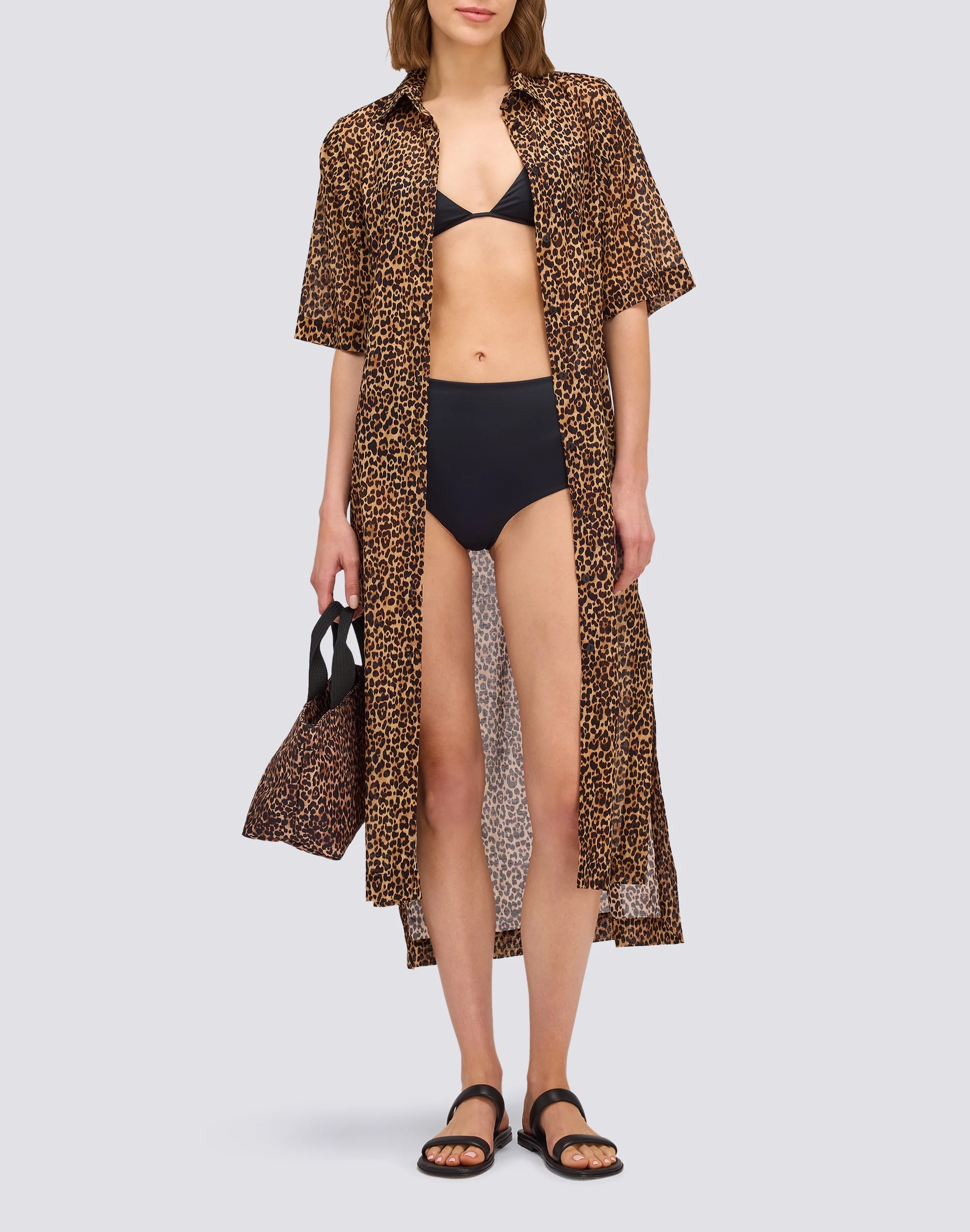 TOTE BAG PICCOLA LEOPARDATA - Image 5