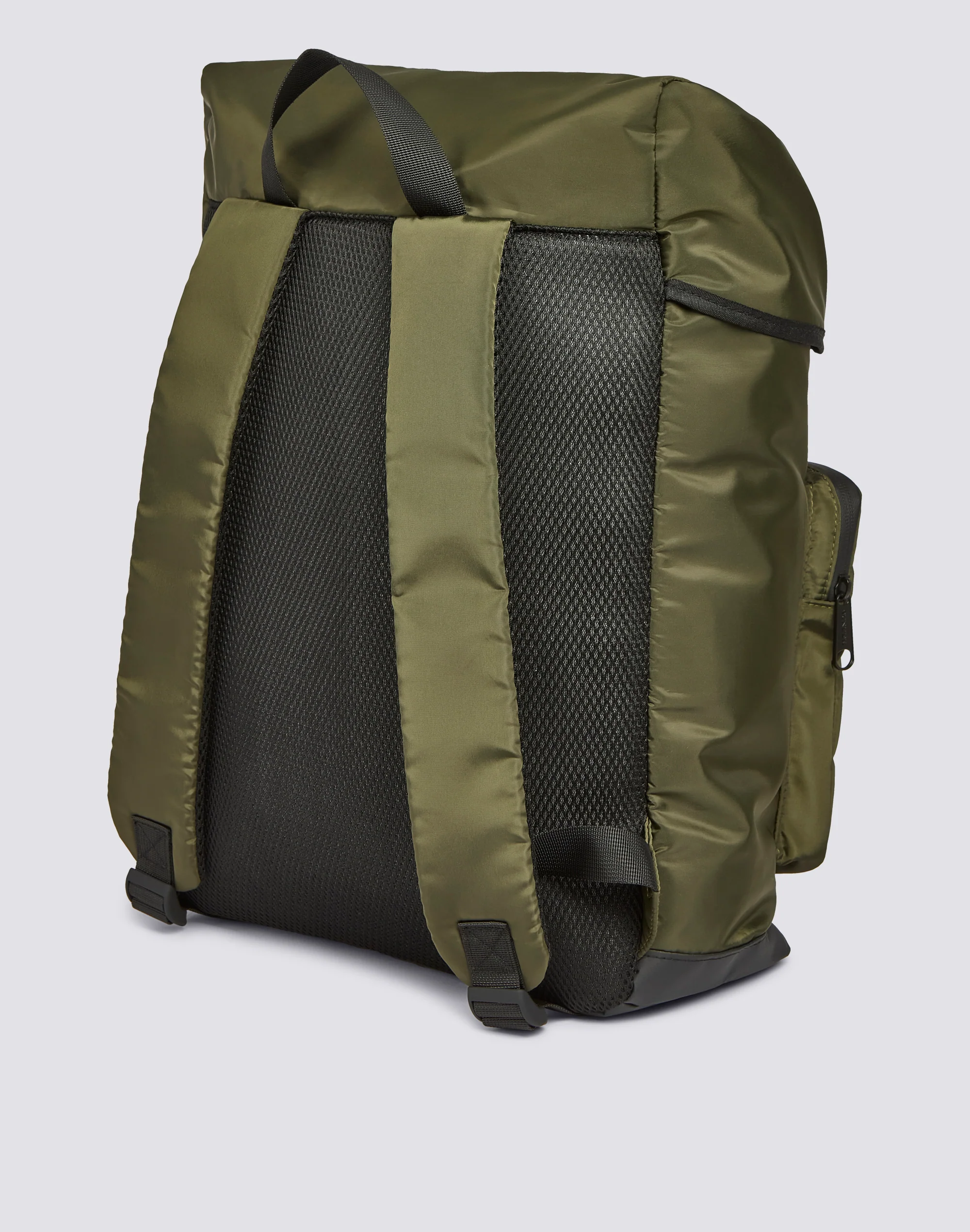 ZAINO IN NYLON SHINY CON TASCHE CARGO - Image 2