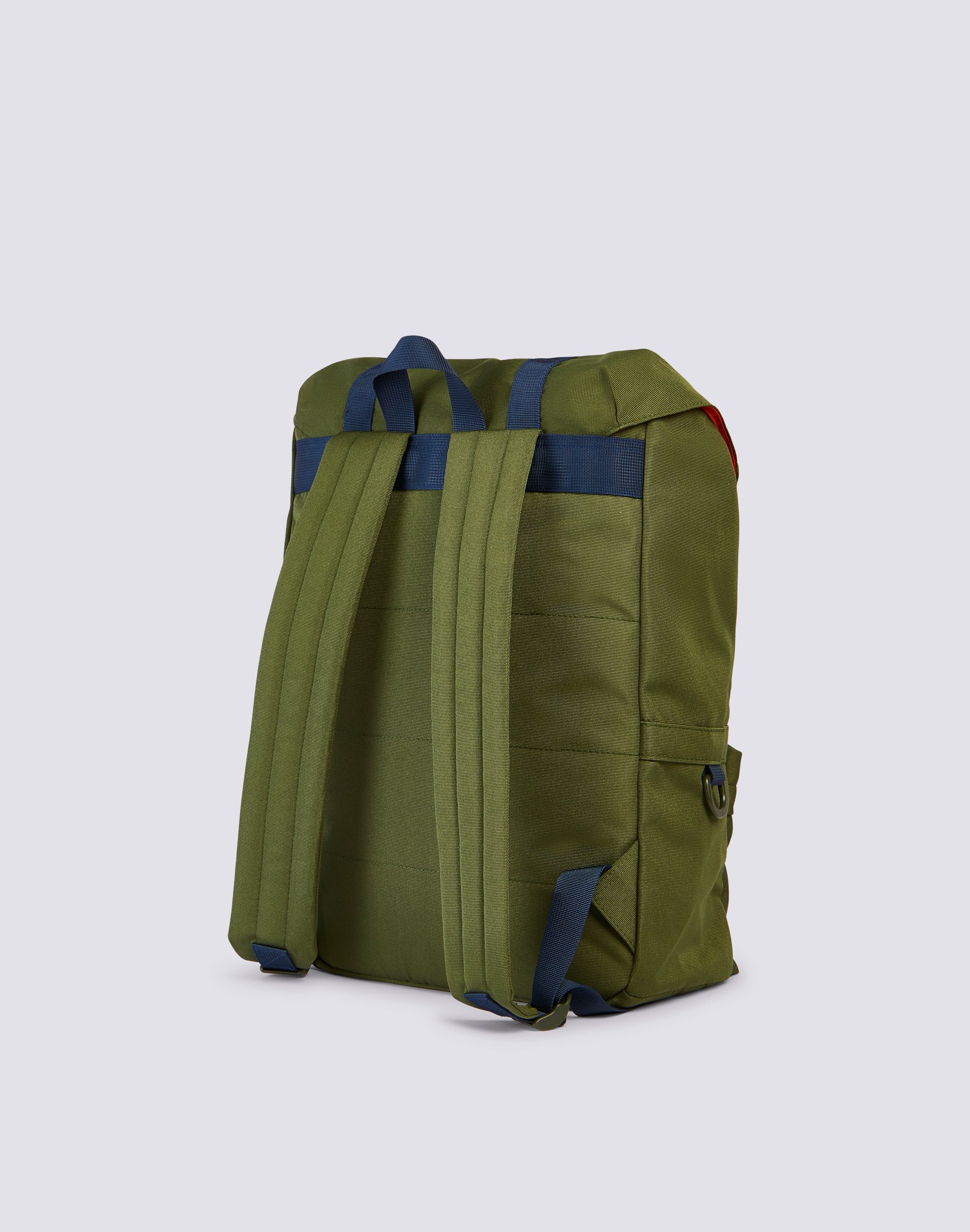 ZAINO MILITARY CON DETTAGLI A CONTRASTO - Image 2