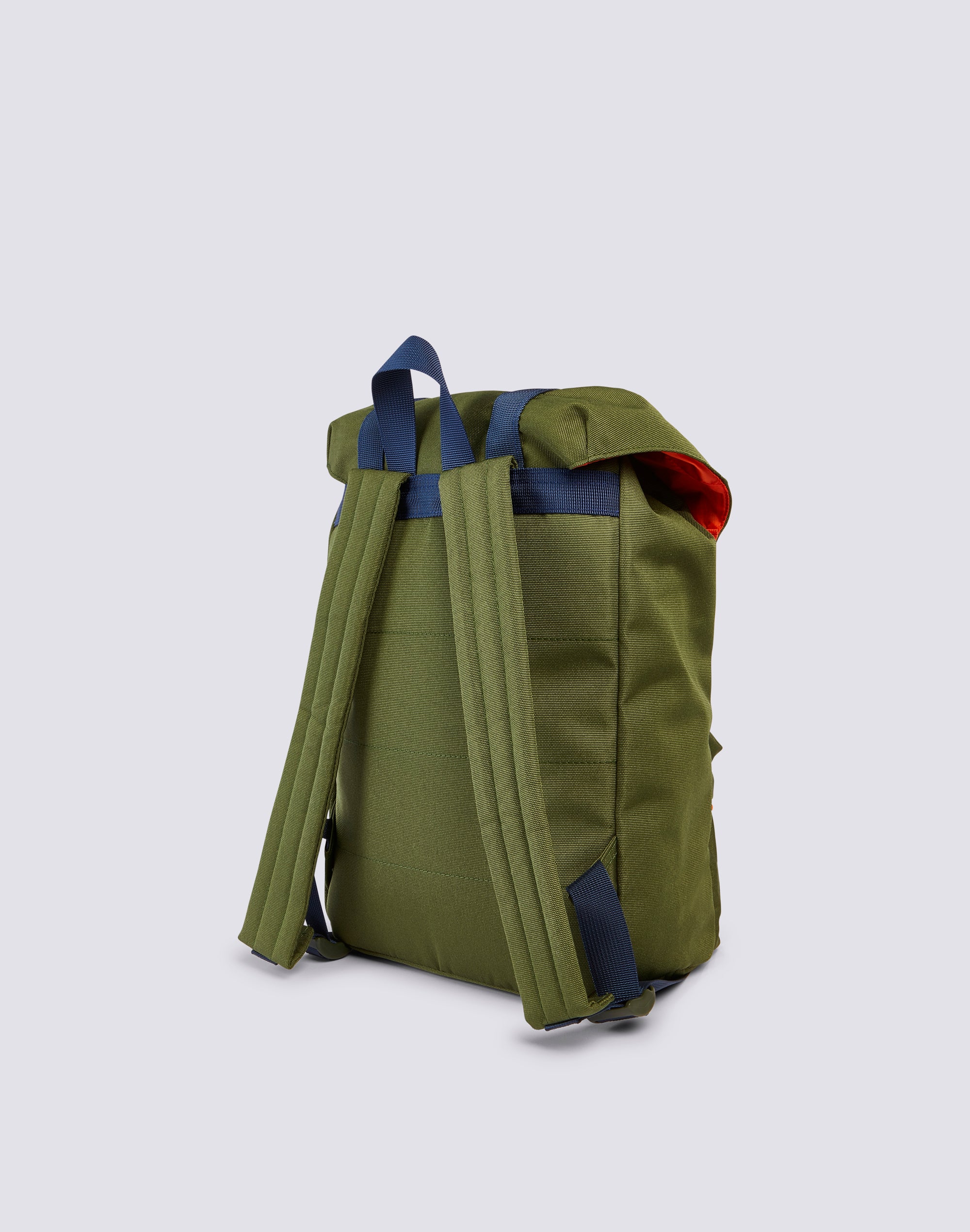 ZAINO MILITARY CON DETTAGLI A CONTRASTO - Image 4