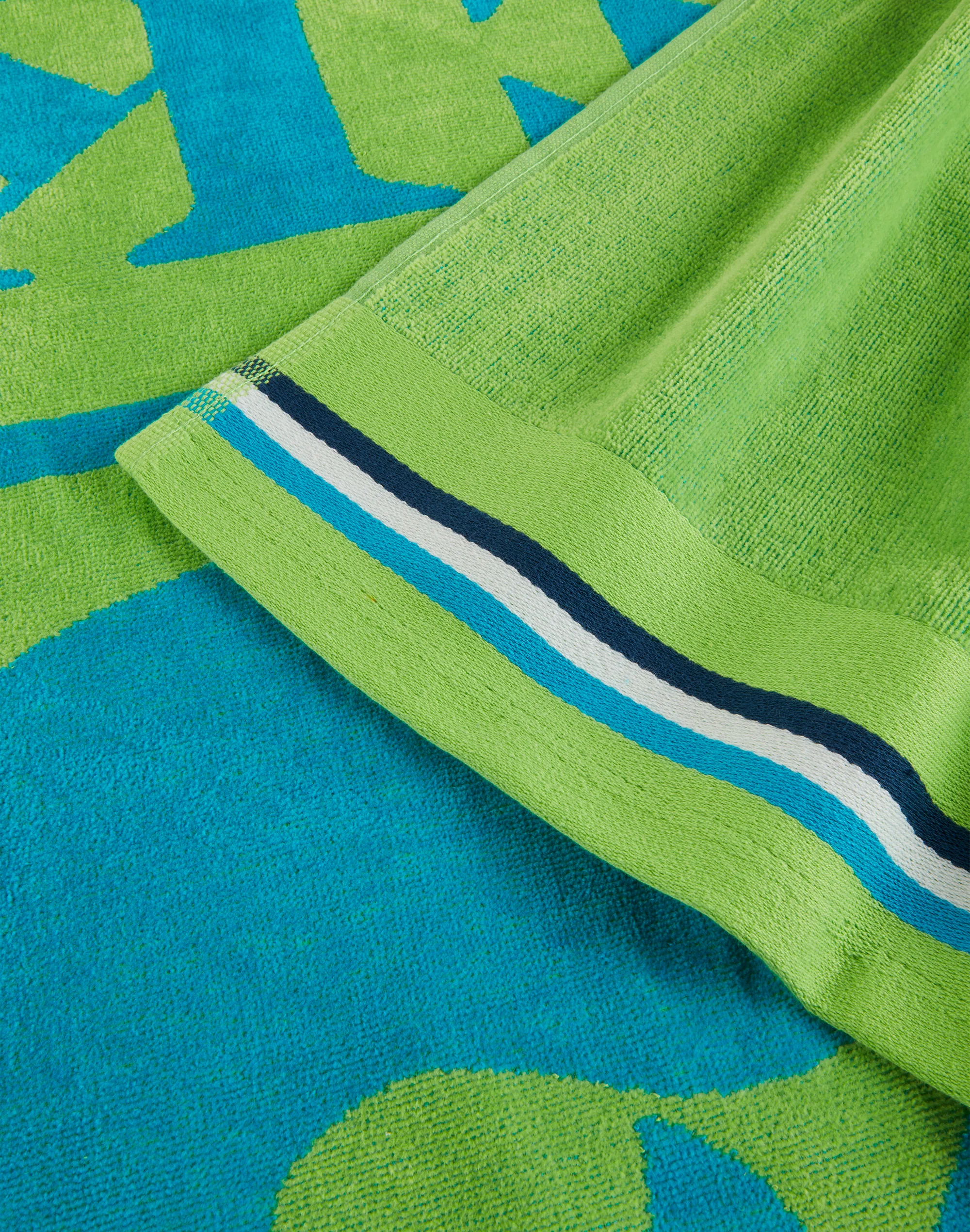 NEW CLASSIC - TELO MARE JACQUARD CON LOGO - Image 2