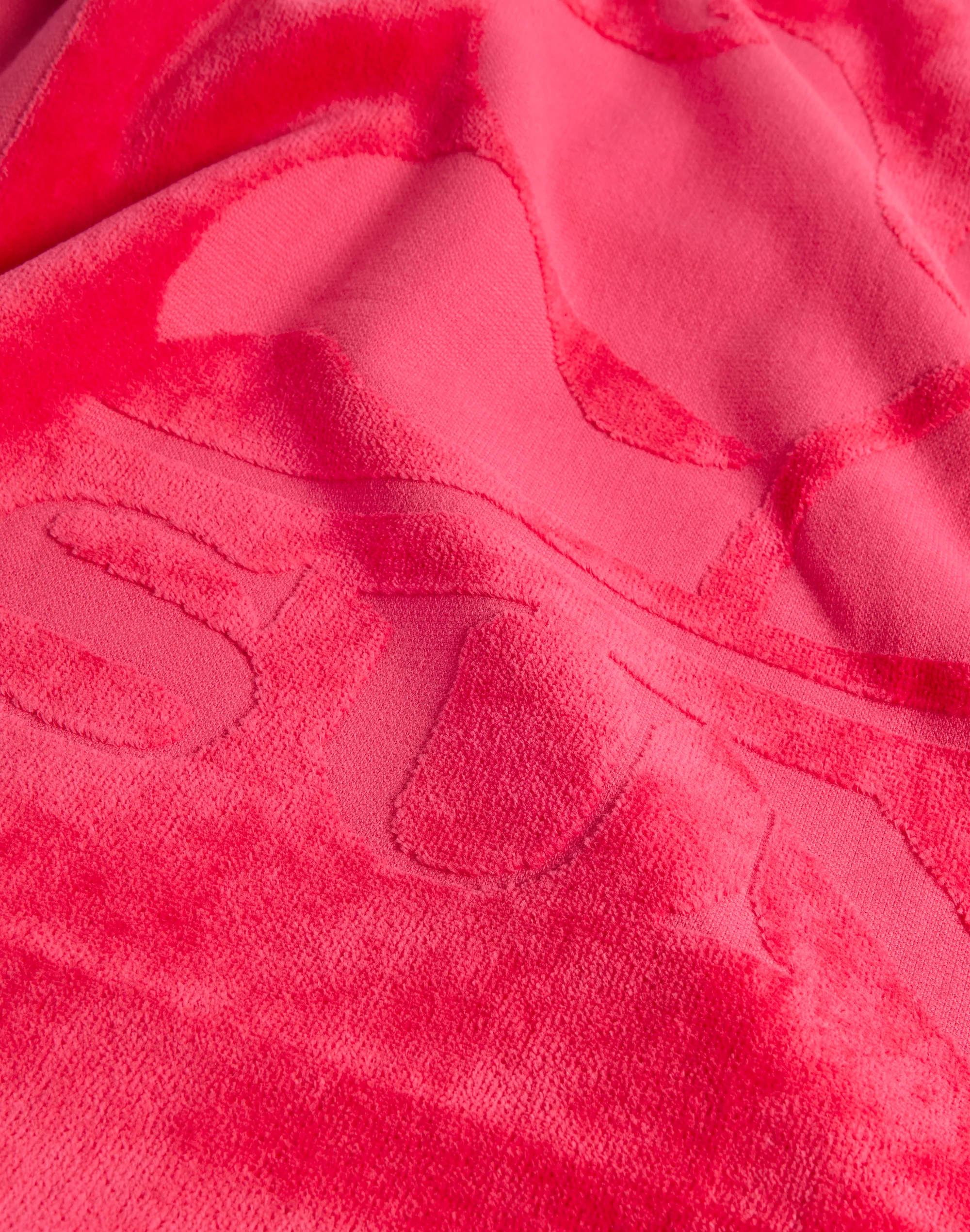 TELO IN SPUGNA JACQUARD CON LOGO E CORNICE - Image 2