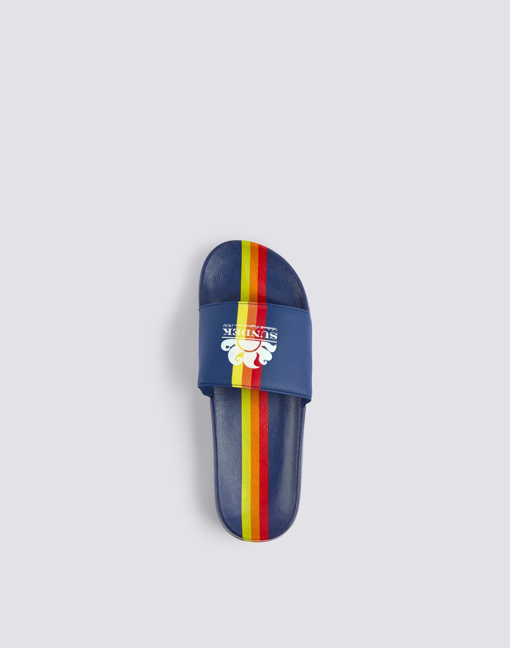 CIABATTA A FASCIA CON LOGO E DETTAGLIO ARCOBALENO - Image 4