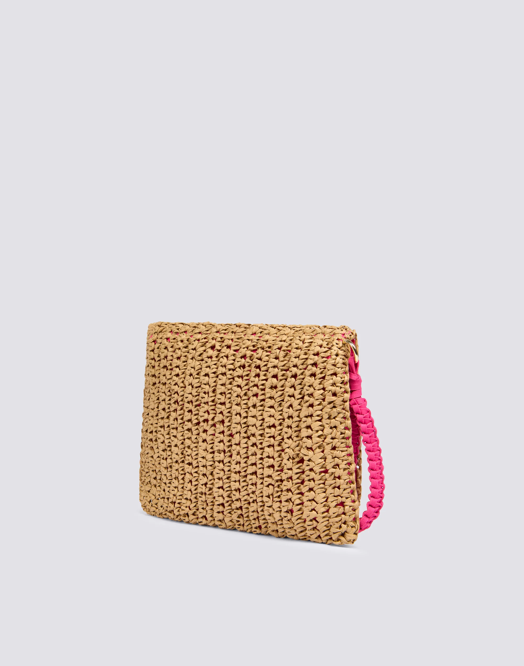 GABI - POCHETTE IN PAPER STRAW - Image 2