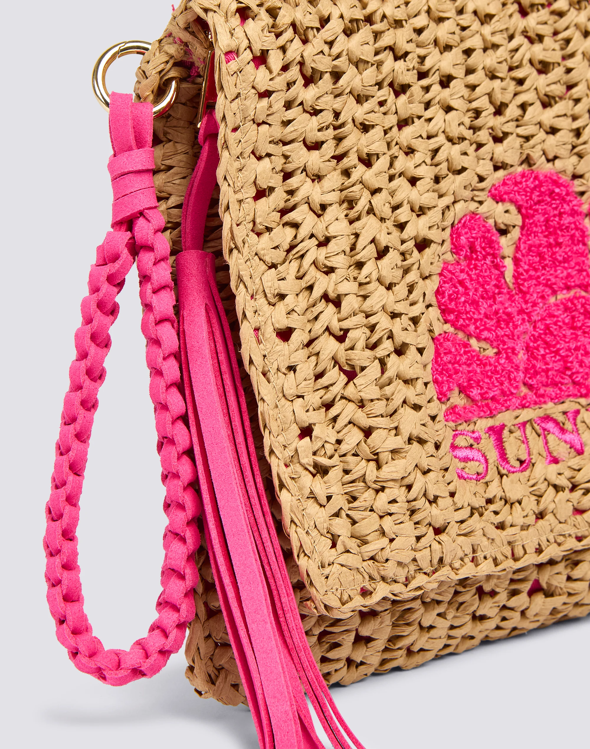 GABI - POCHETTE IN PAPER STRAW - Image 3