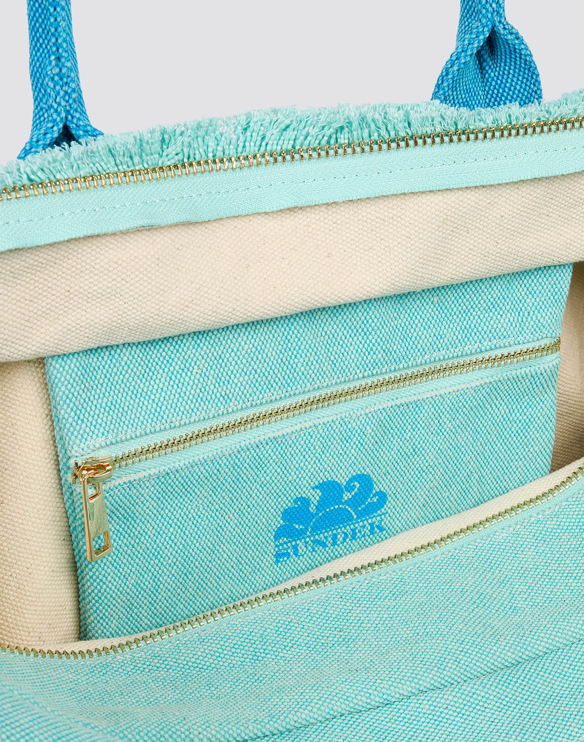 TOTE BAG CON EFFETTO STONE WASHED - Image 4