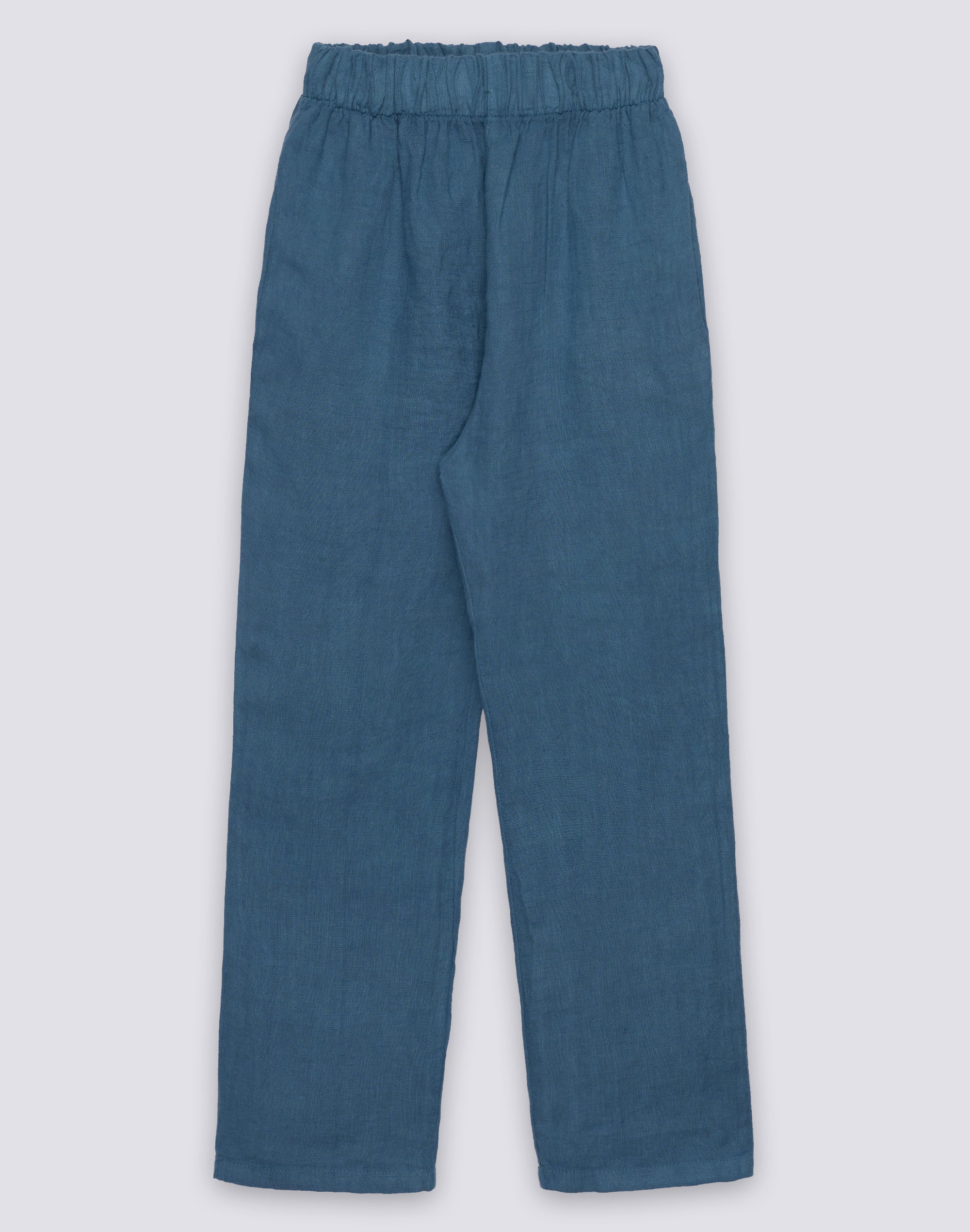 PANTALONI LUNGHI IN LINO DA BAMBINO