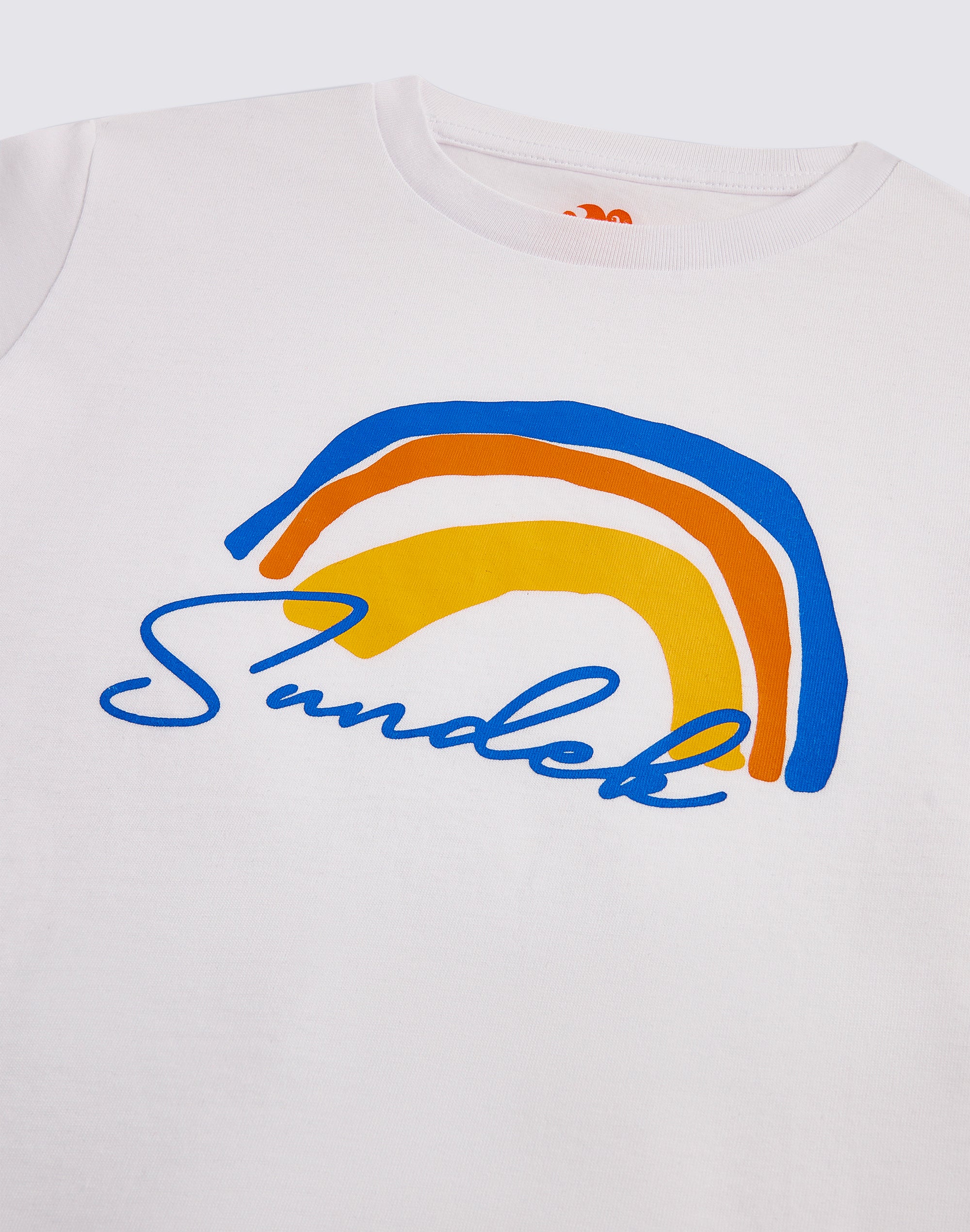 T-SHIRT CON STAMPA ARCOBALENO - Image 3