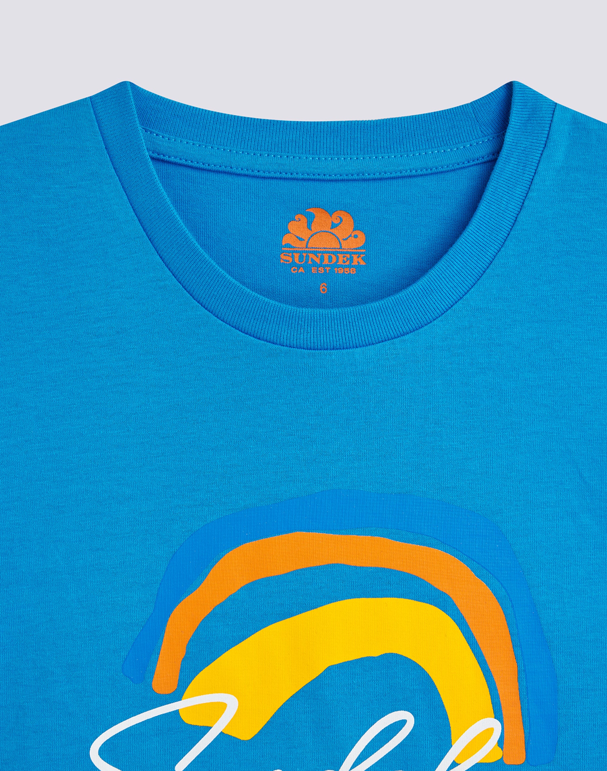 T-SHIRT CON STAMPA ARCOBALENO - Image 3