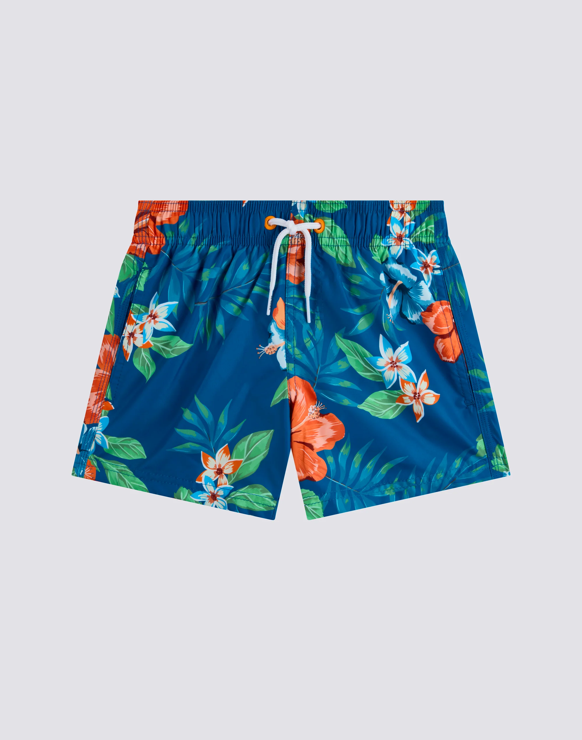 COSTUME DA BAGNO BAMBINO CORTO VITA ELASTICATA REPREVE® CON STAMPA ISLAND BLISS - Image 2
