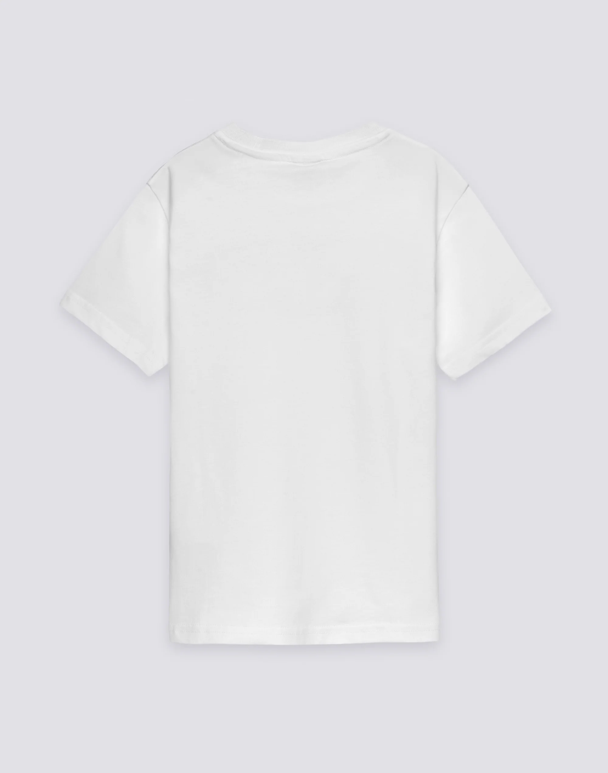T-SHIRT BAMBINO A MANICA CORTA CON TASCA E LOGO SUL FRONTE - Image 2
