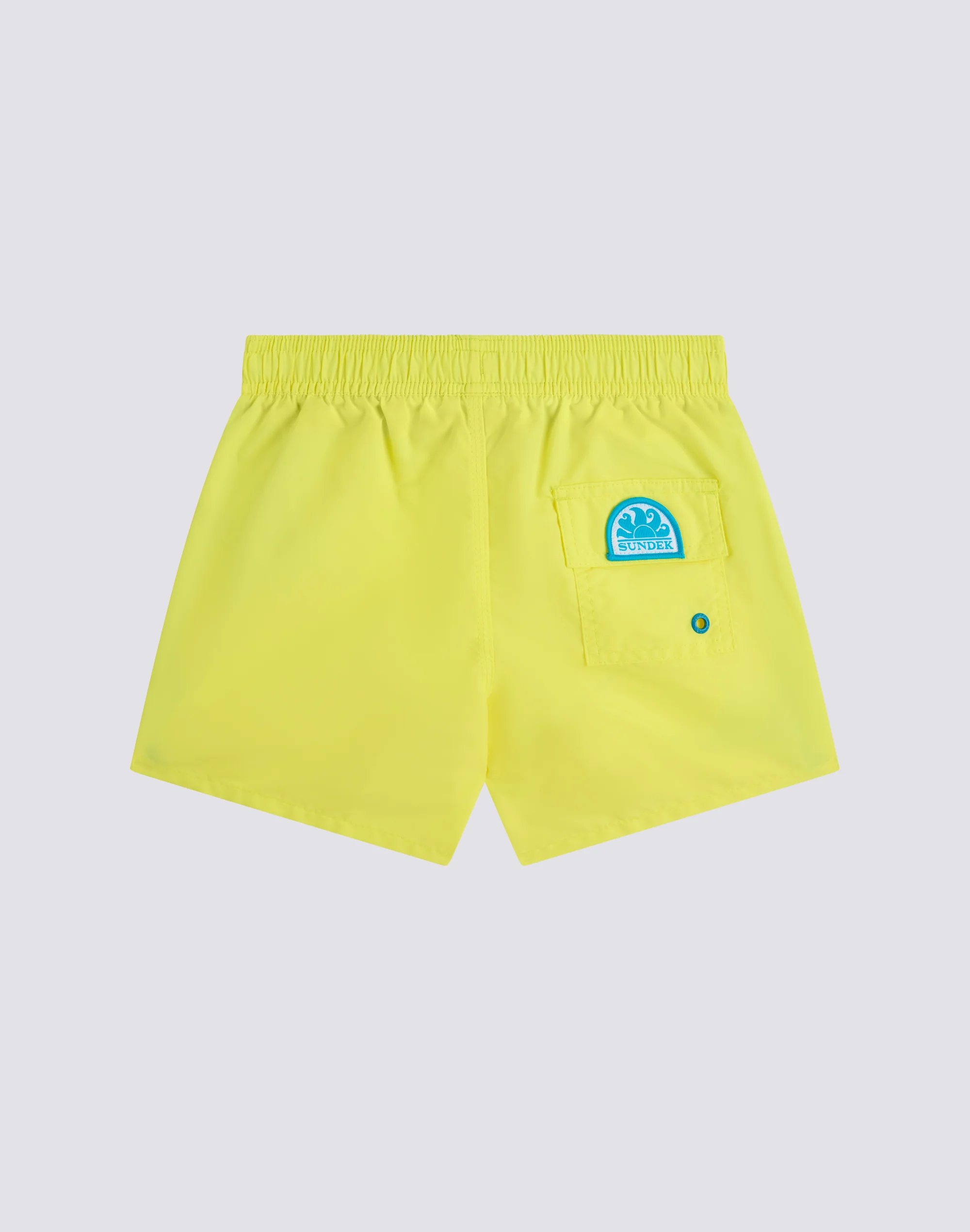 COSTUME DA BAGNO BAMBINO CORTO VITA ELASTICATA ICONIC TAFFETA CON PIPING - Image 2