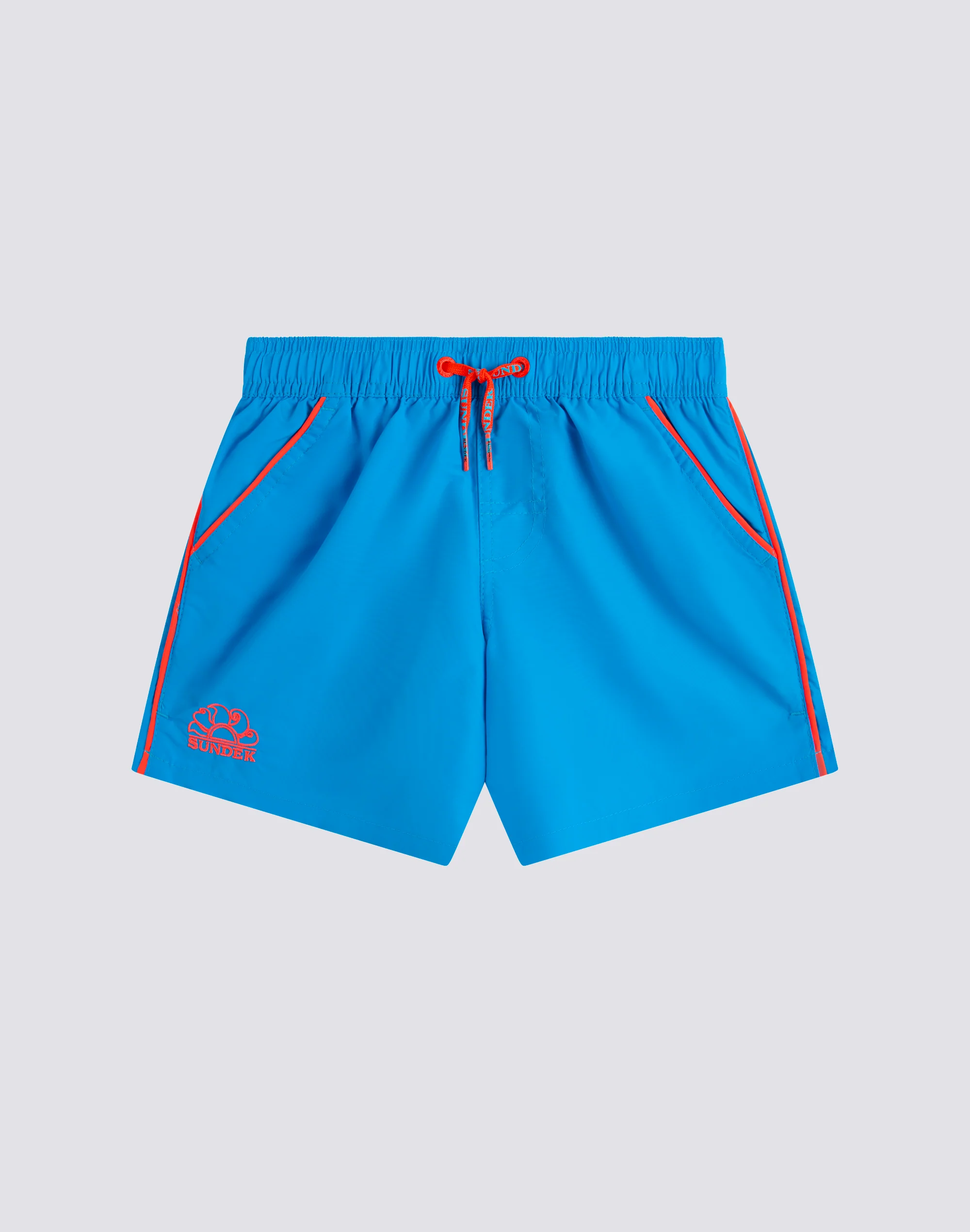 COSTUME DA BAGNO BAMBINO CORTO VITA ELASTICATA ICONIC TAFFETA CON PIPING