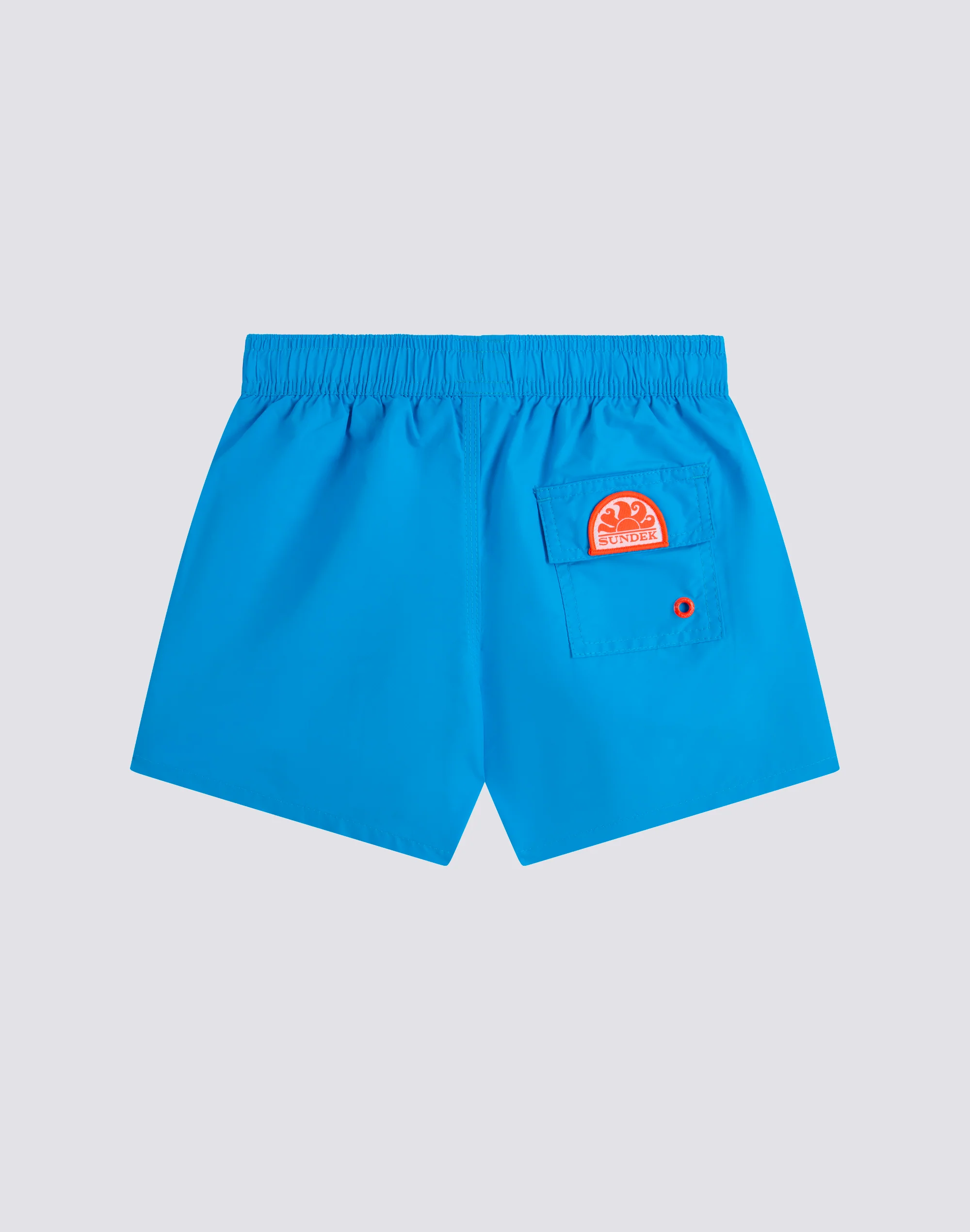 COSTUME DA BAGNO BAMBINO CORTO VITA ELASTICATA ICONIC TAFFETA CON PIPING - Image 2