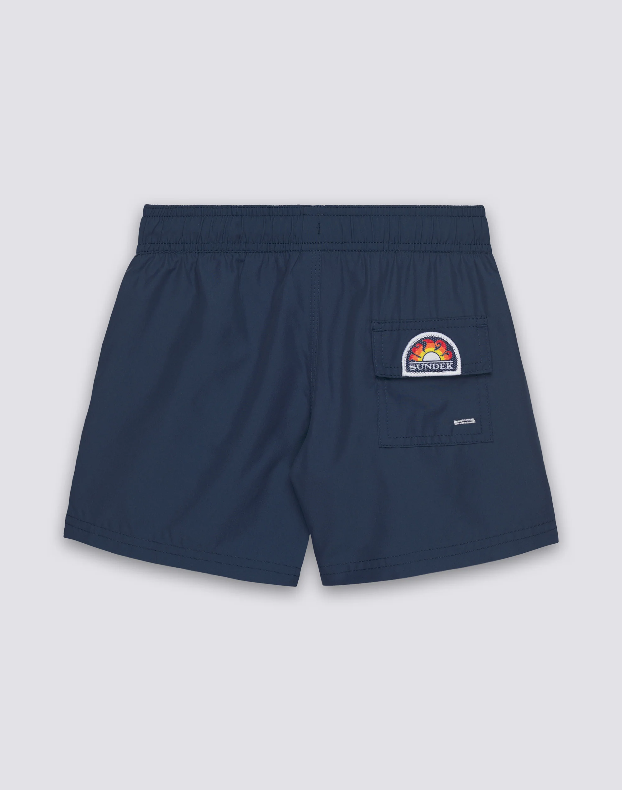 COSTUME DA BAGNO BAMBINO IN POLIESTERE RICICLATO REPREVE® CON DETTAGLI TRICOLORE - Image 2