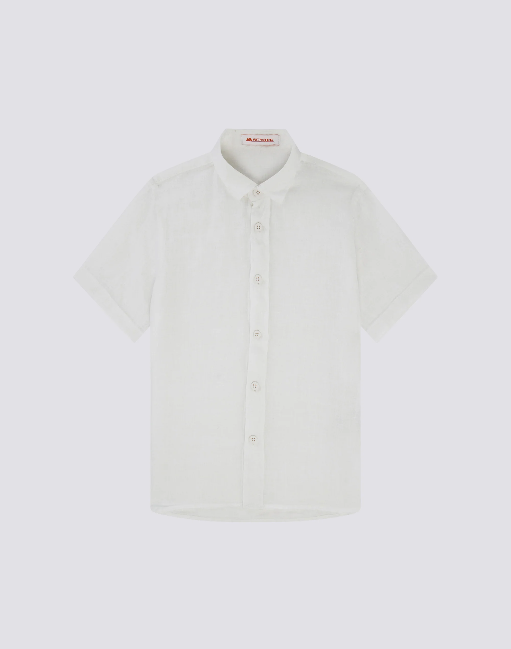 CAMICIA IN LINO DA BAMBINO A MANICA CORTA