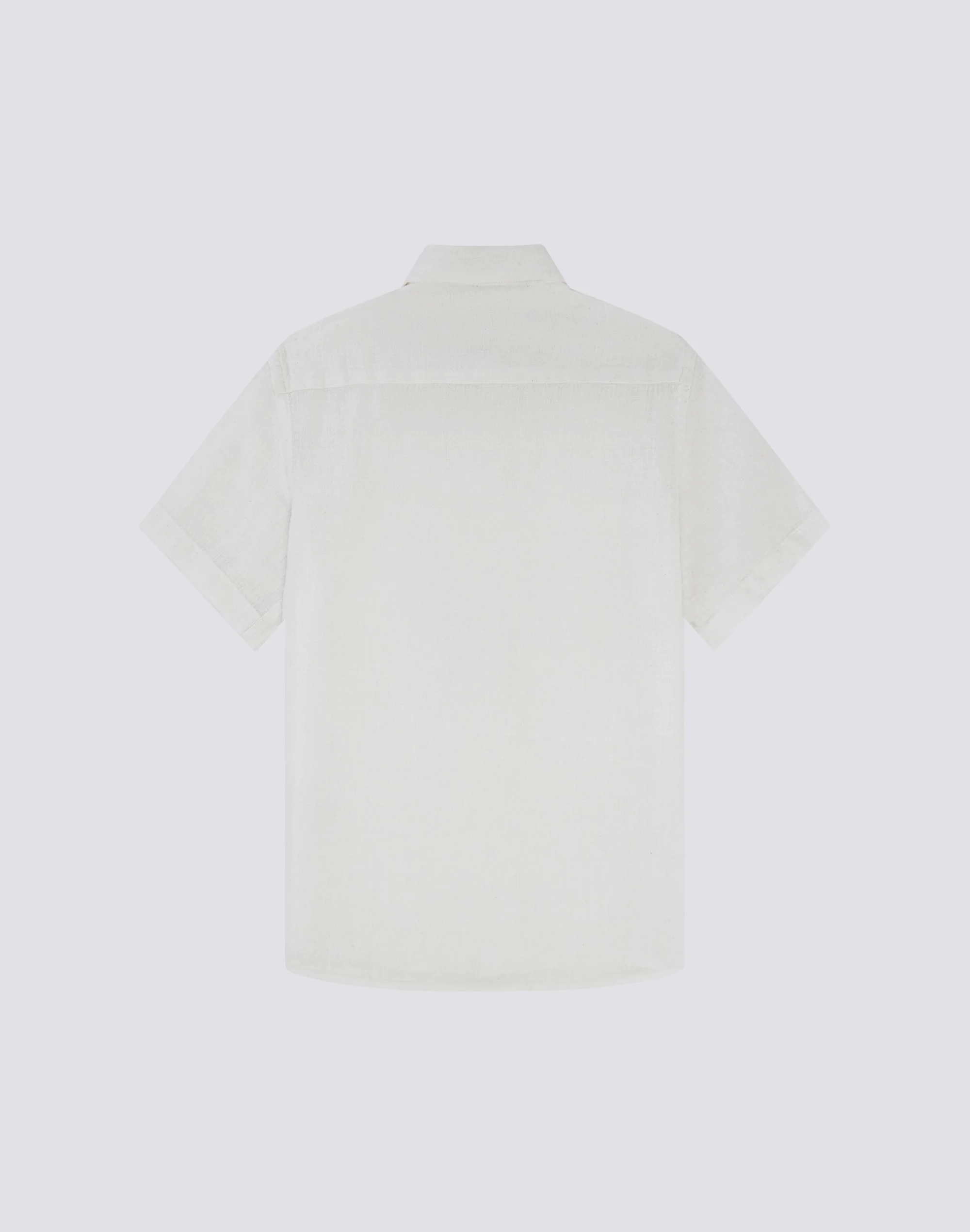 CAMICIA IN LINO DA BAMBINO A MANICA CORTA - Image 2