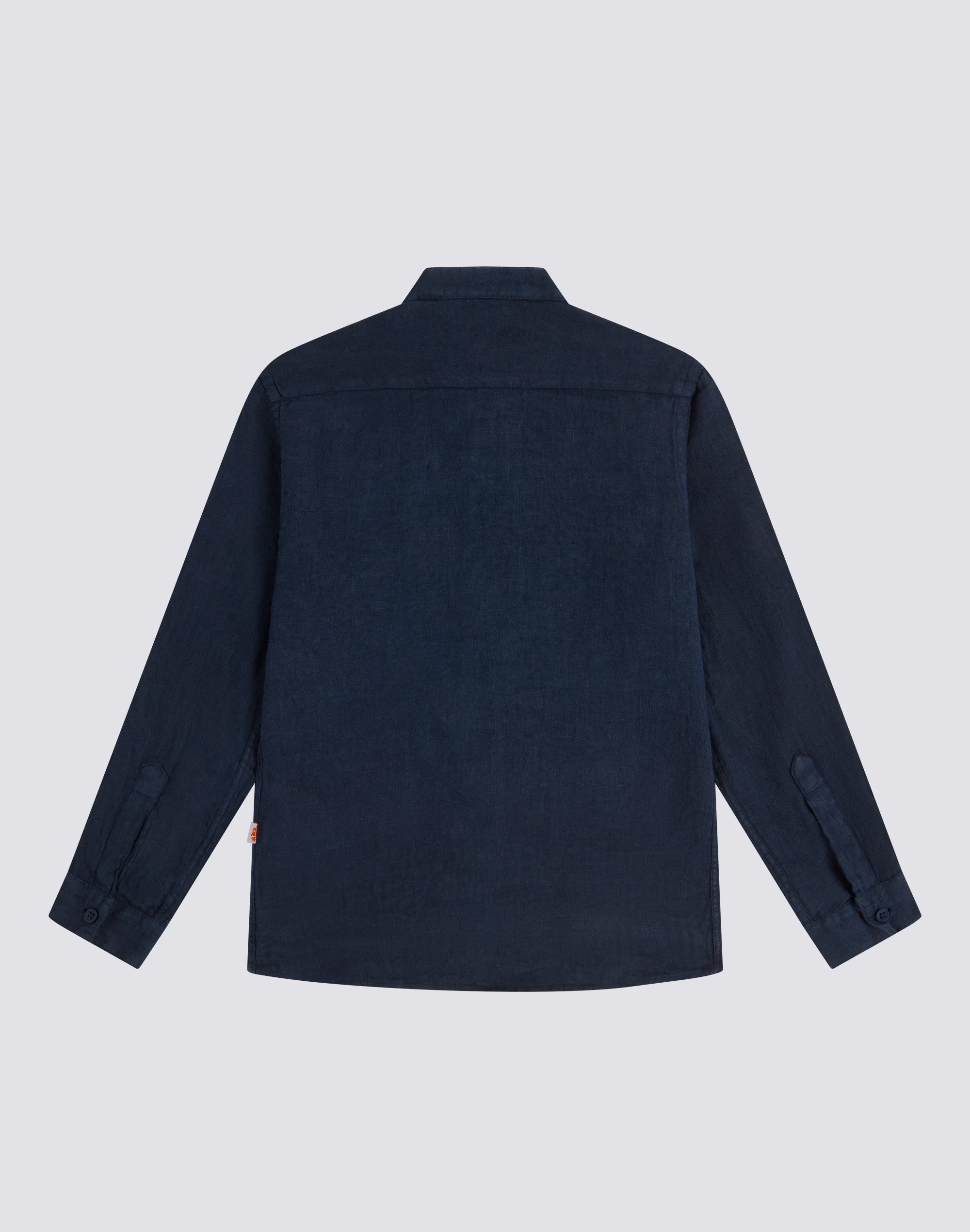 CAMICIA IN LINO CON COLLETTO ALLA COREANA - Image 2