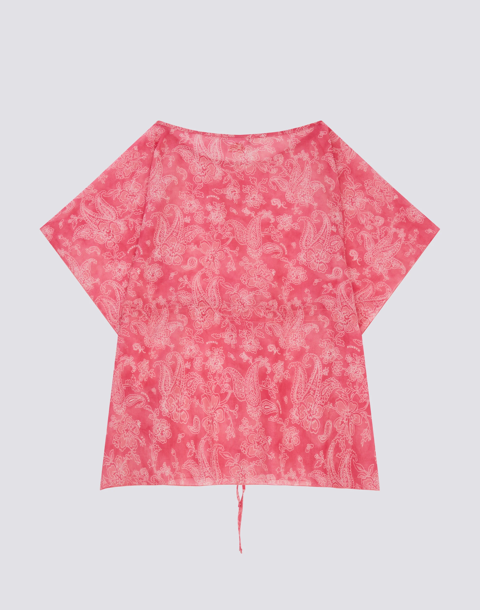 ABITO BAMBINA A FARFALLA CON STAMPA HIBI PAISLEY - Image 2