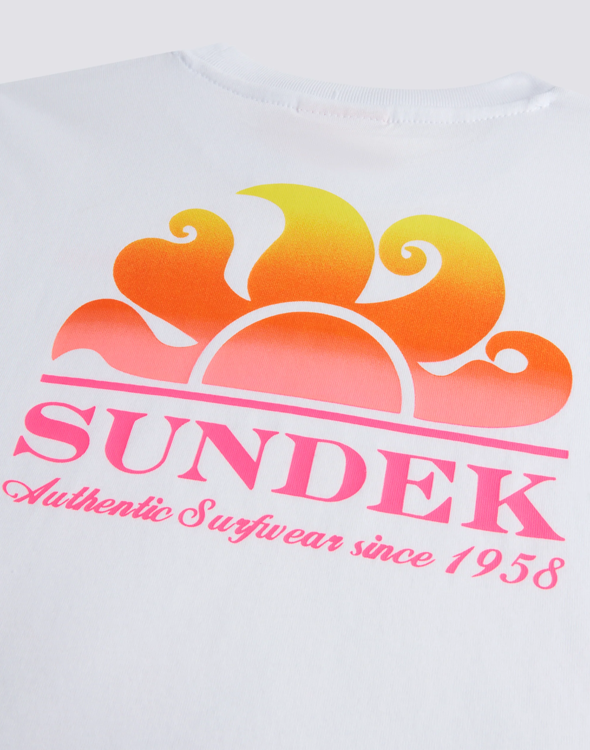 T-SHIRT BAMBINA CON LOGO DEGRADÉ - Image 3