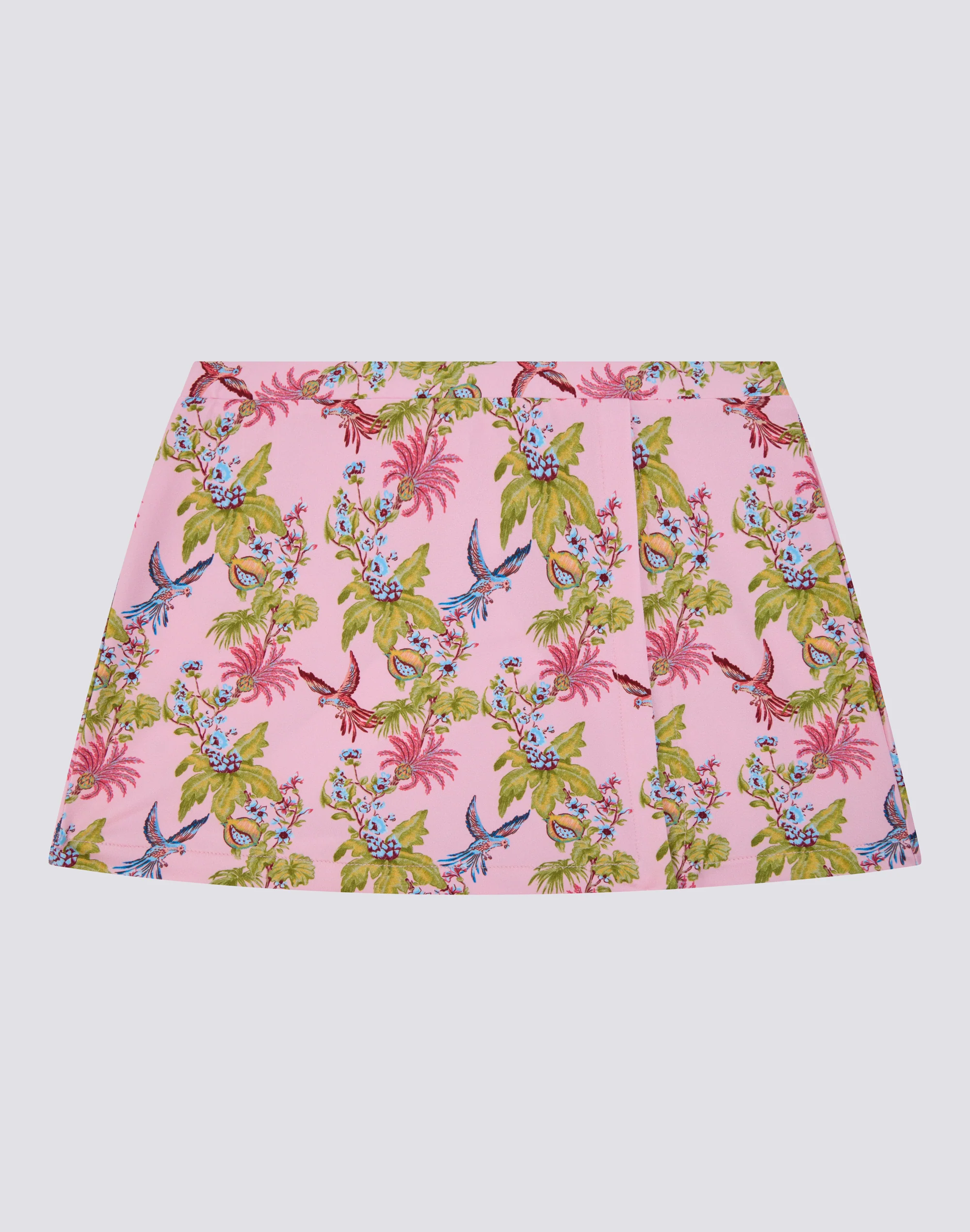 MINI PAREO BAMBINA STAMPA SWEET PARROT