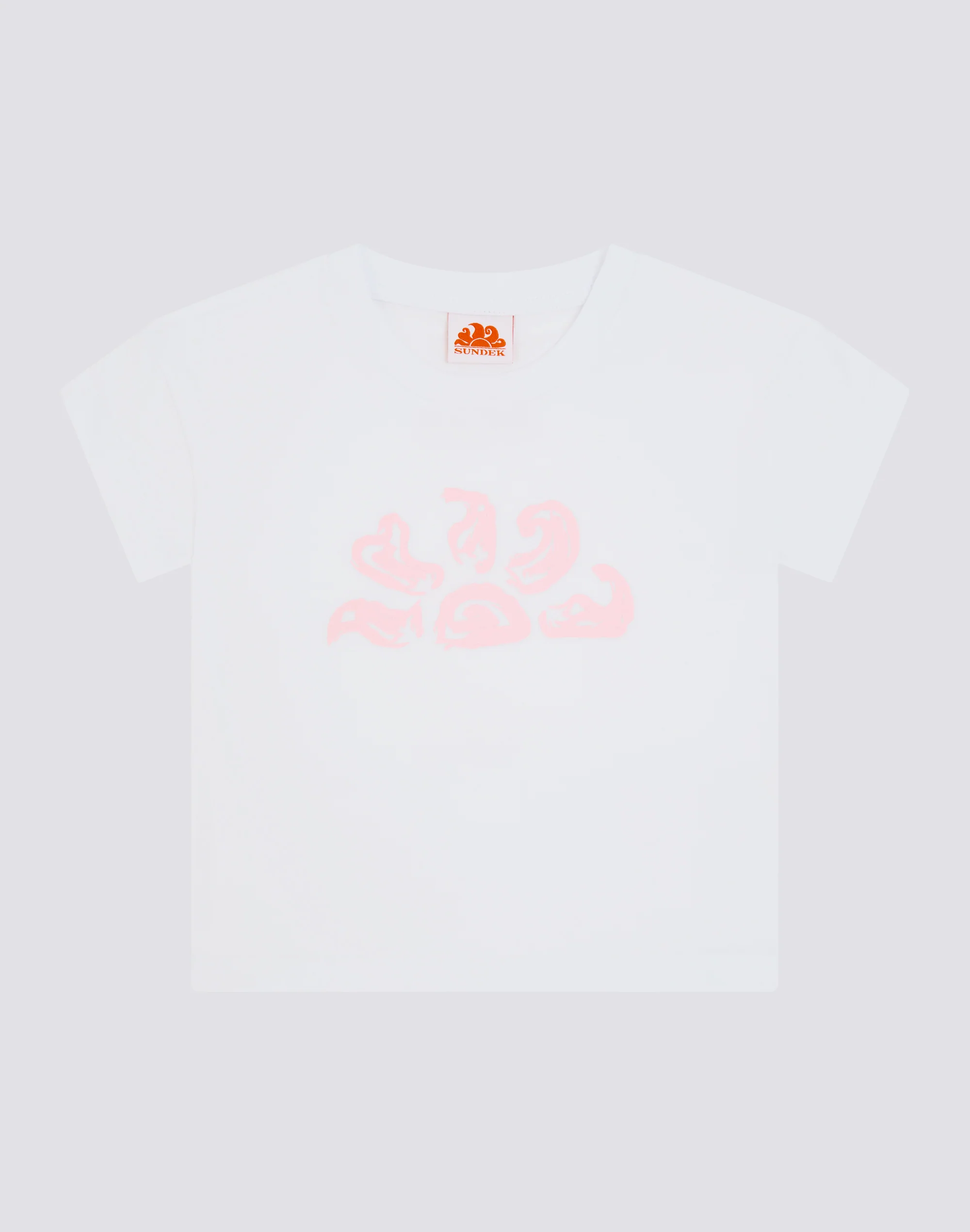 COMFORT T-SHIRT DA BAMBINA CON STAMPA MULTILOGO SUL BACK