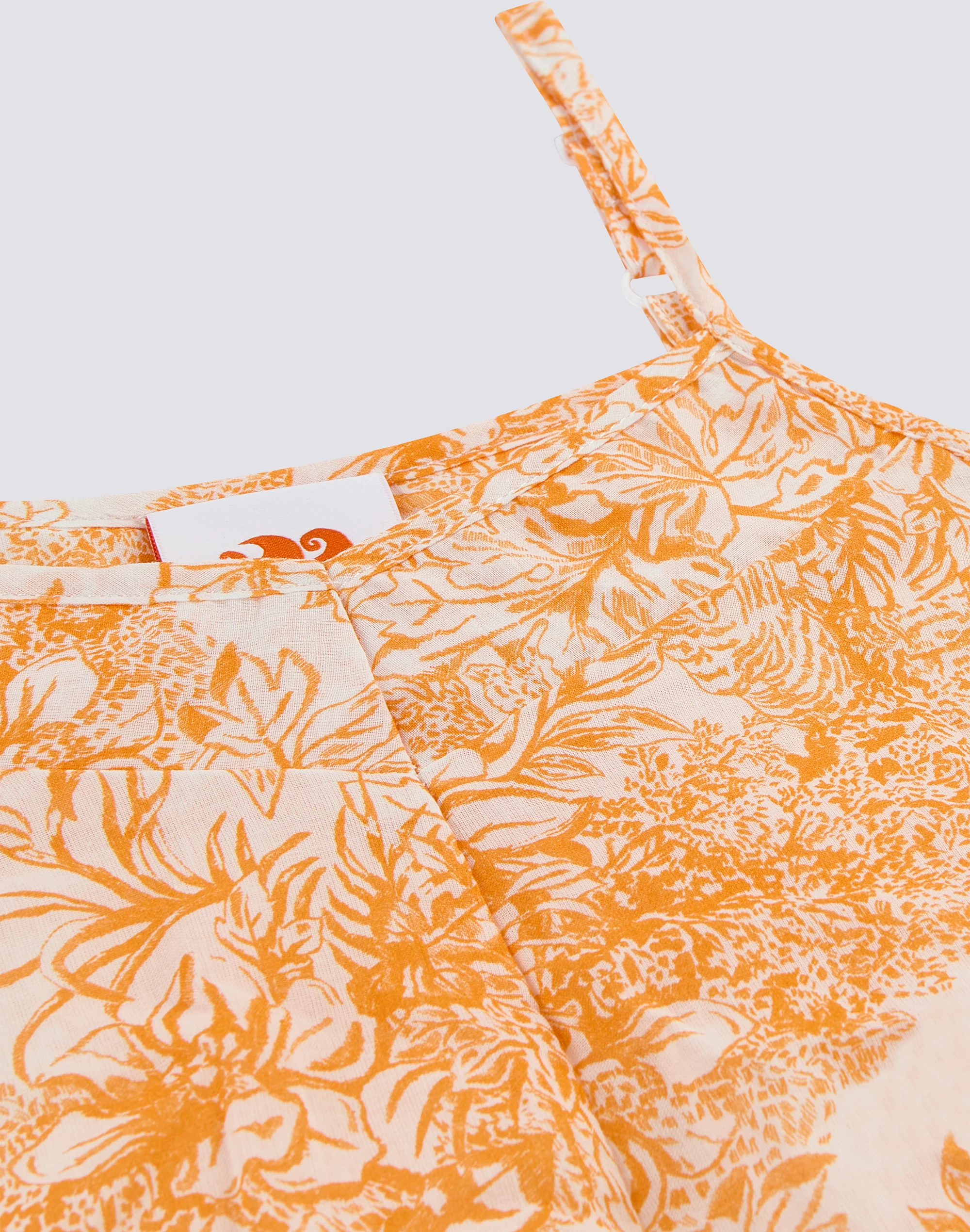 TOP A LACCINI CON STAMPA FLEUR DE JOIE - Image 3