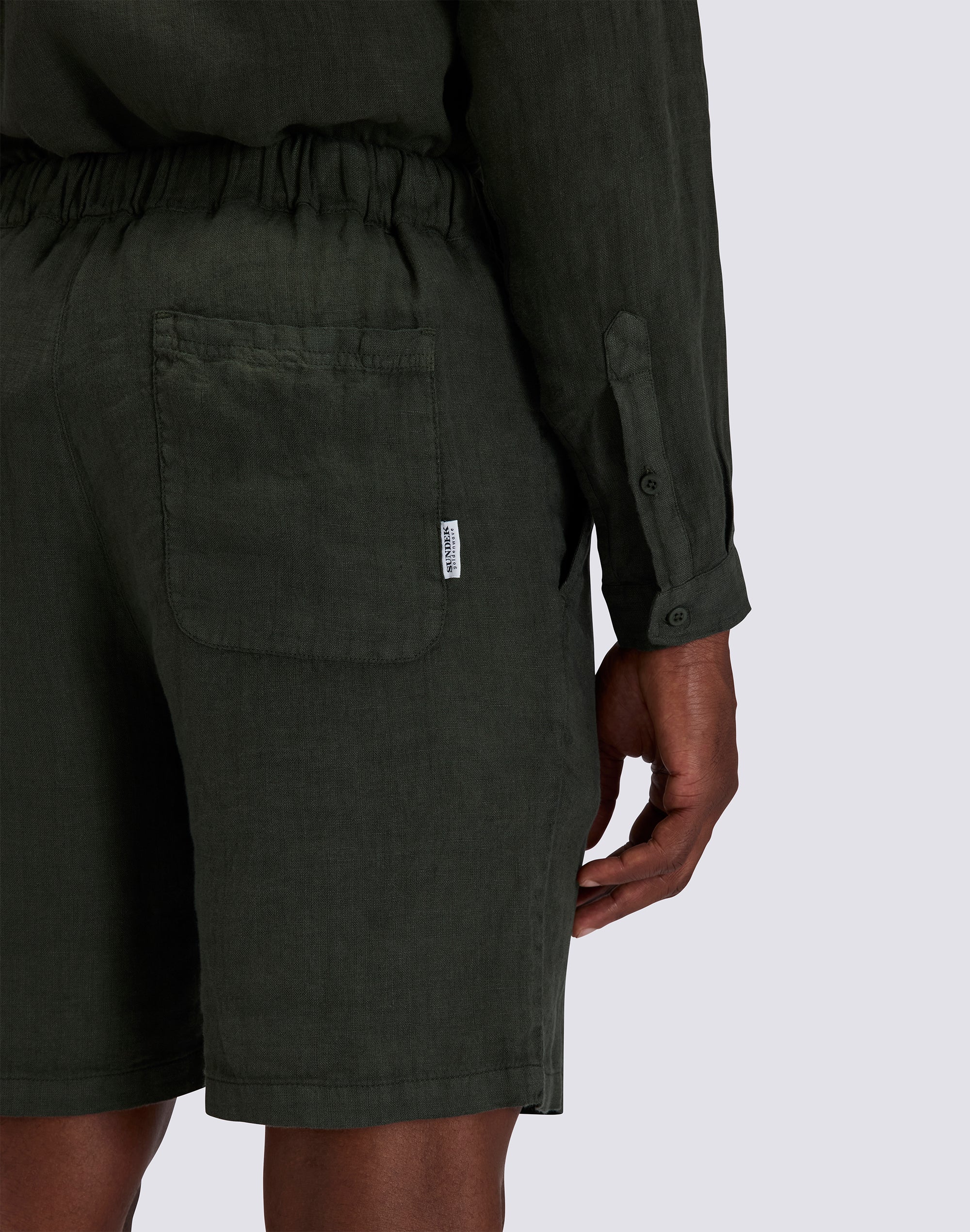 WALKSHORT UOMO IN LINO - Image 4