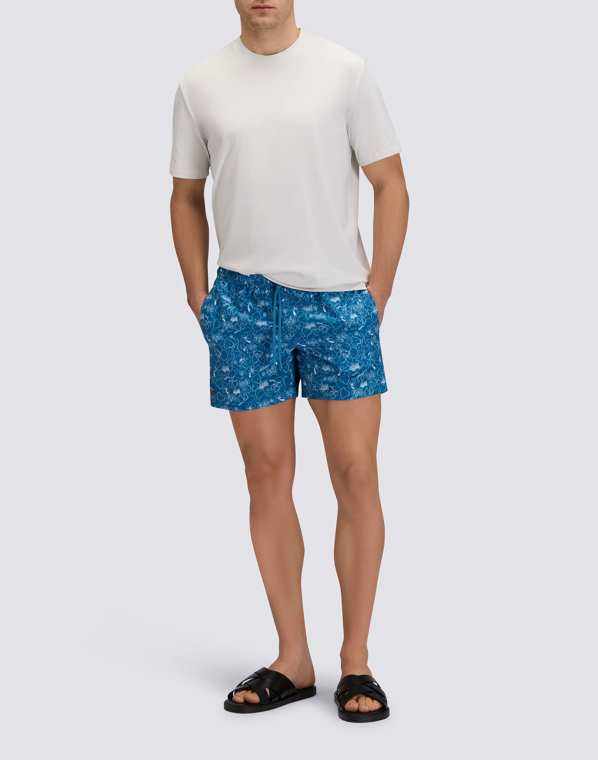 T-SHIRT UOMO A GIROCOLLO IN JERSEY TECNICO - Image 3