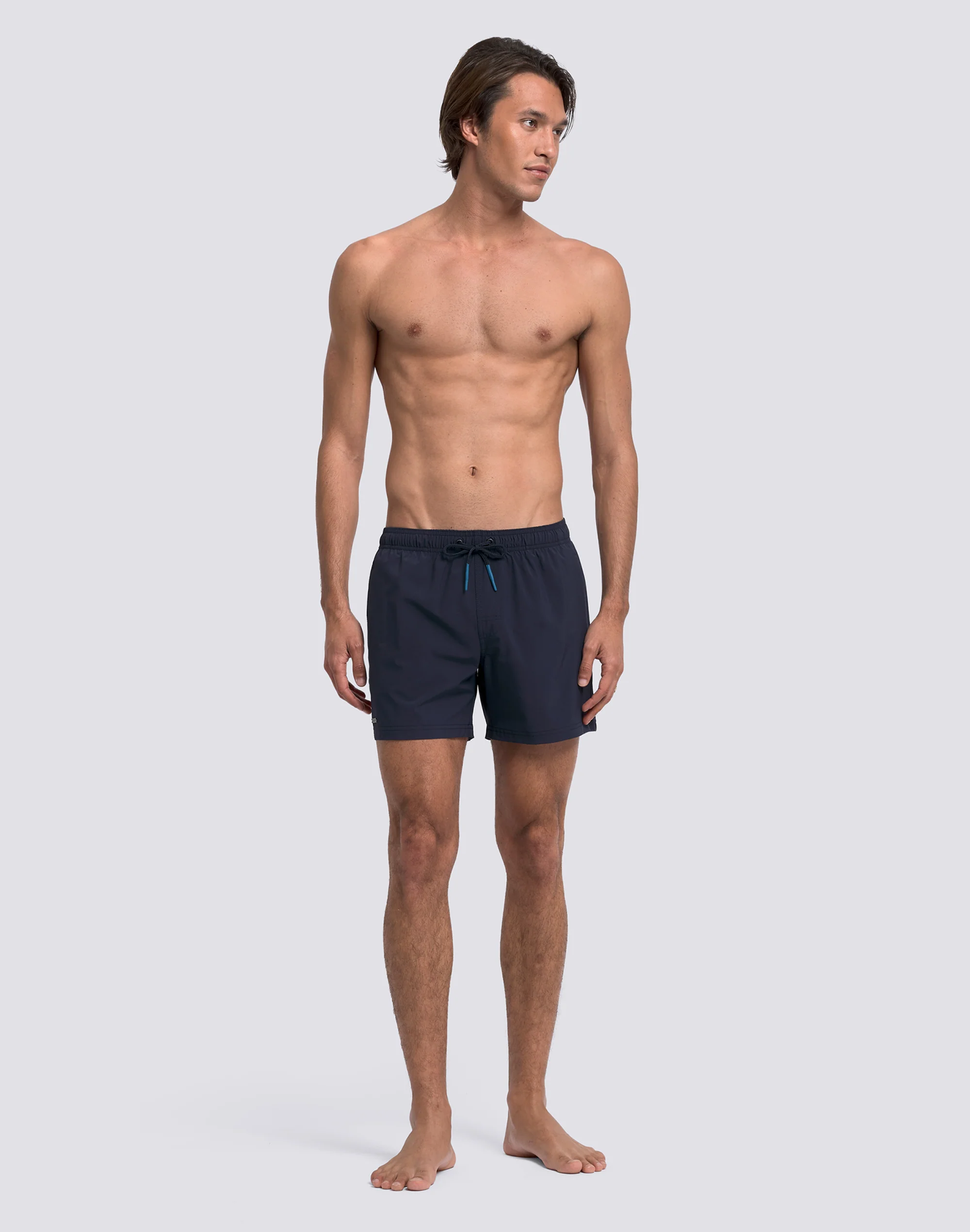 COSTUME DA BAGNO UOMO CORTO VITA ELASTICATA GOLDENWAVE TINTA UNITA 4WAY STRETCH - Image 3