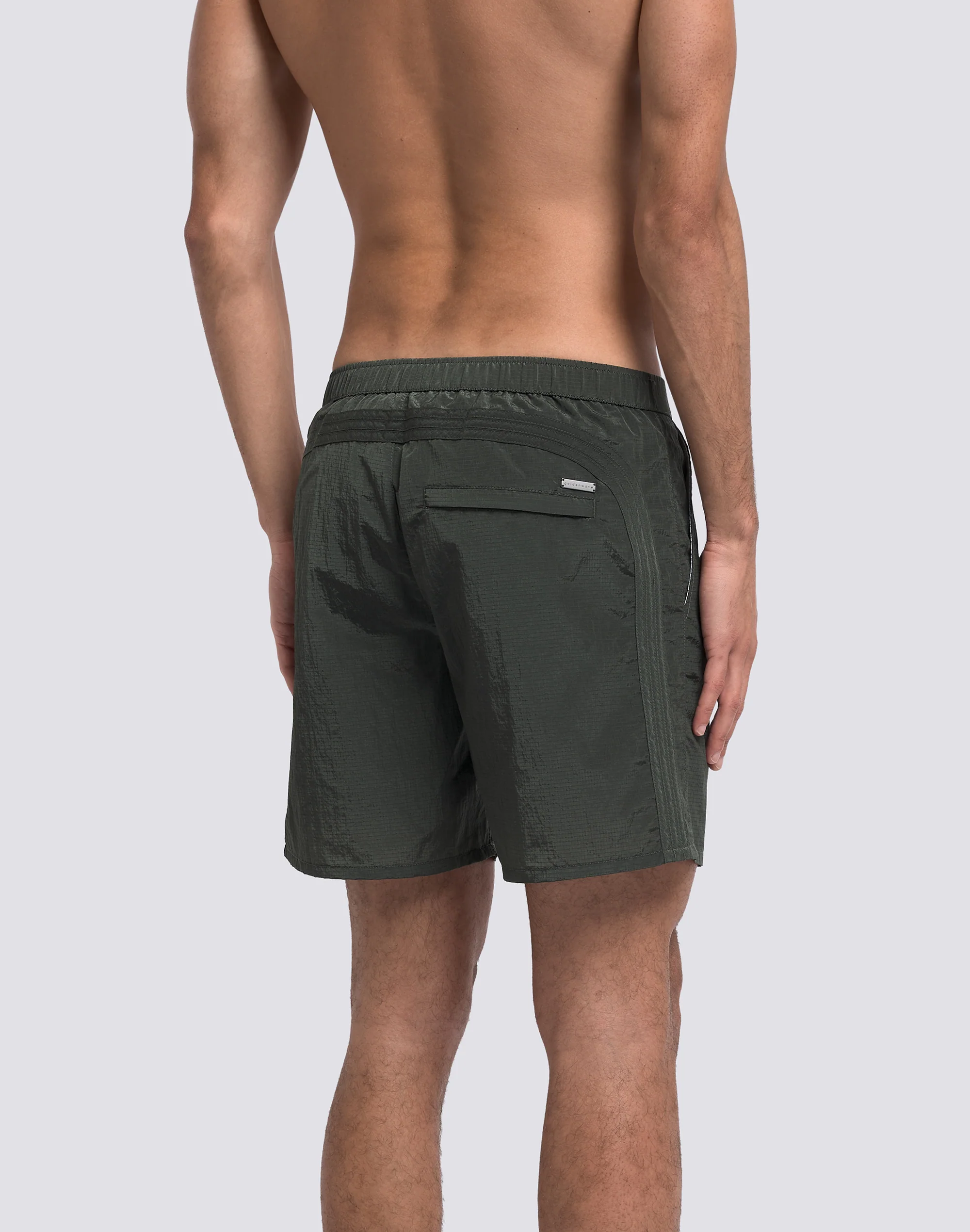COSTUME DA BAGNO UOMO LUNGO GOLDENWAVE CON VITA SEMI ELASTICATA IN NYLON RIPSTOP - Image 5