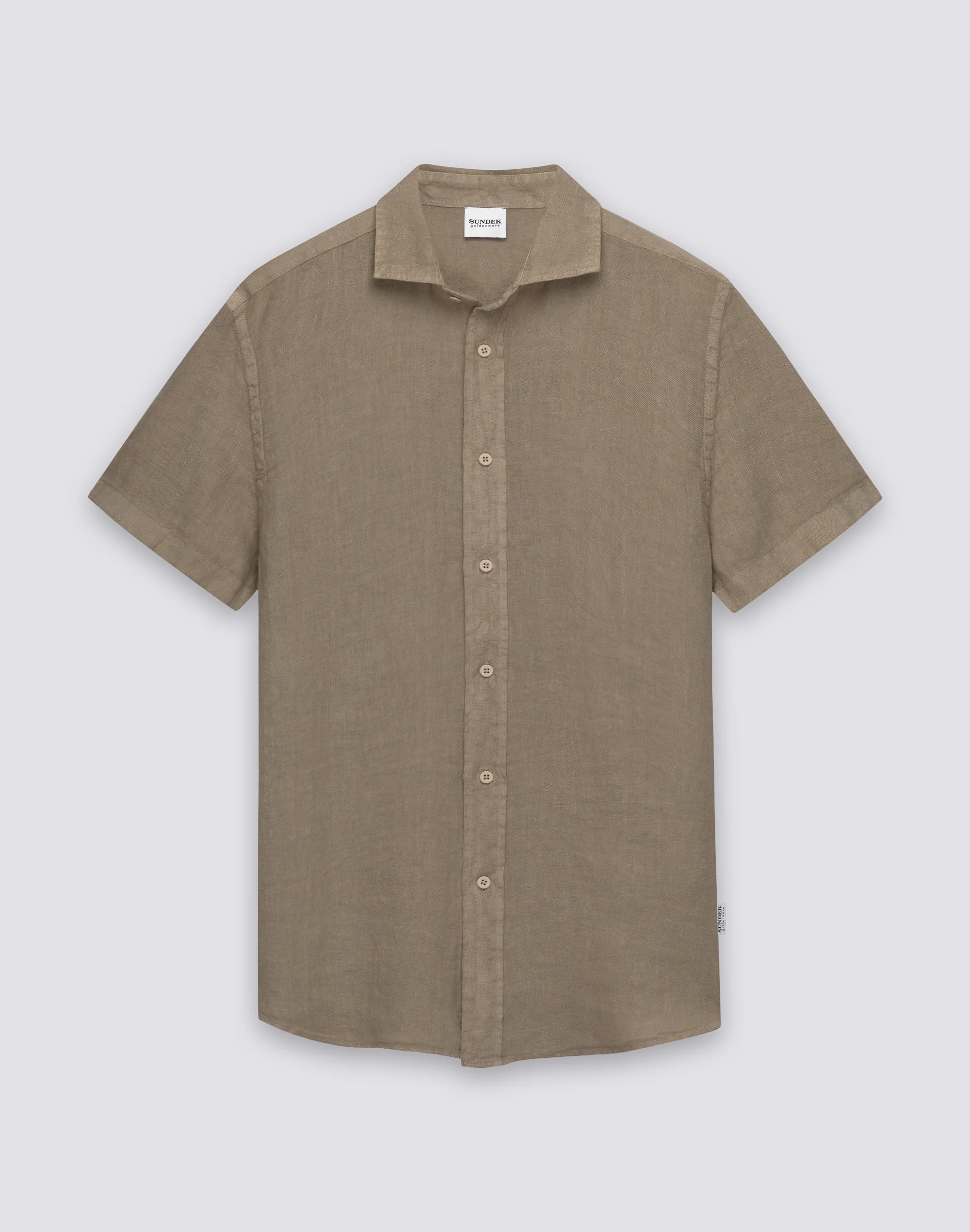 CAMICIA UOMO IN LINO A MEZZE MANICHE