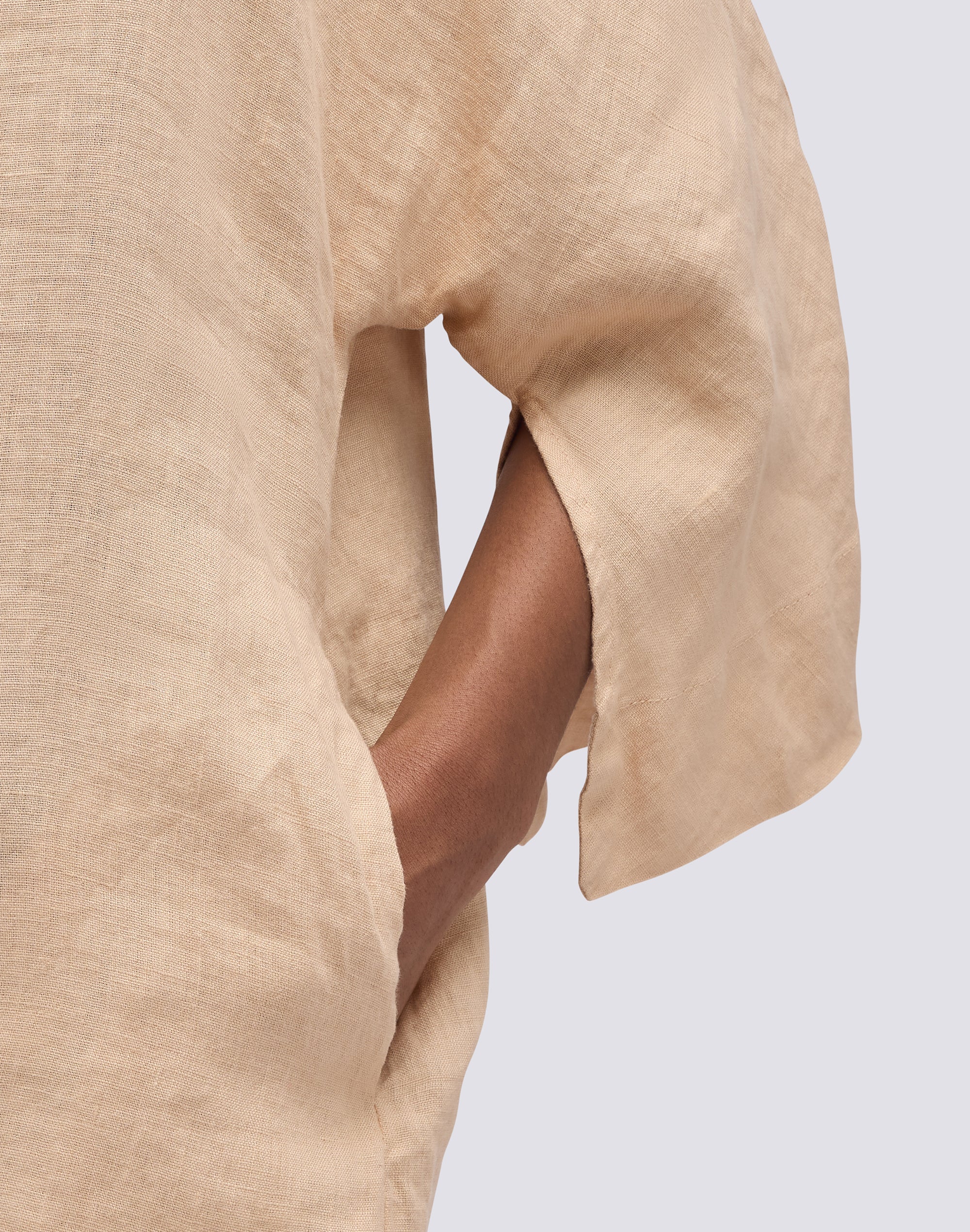 ABITO CORTO IN LINO - Image 3