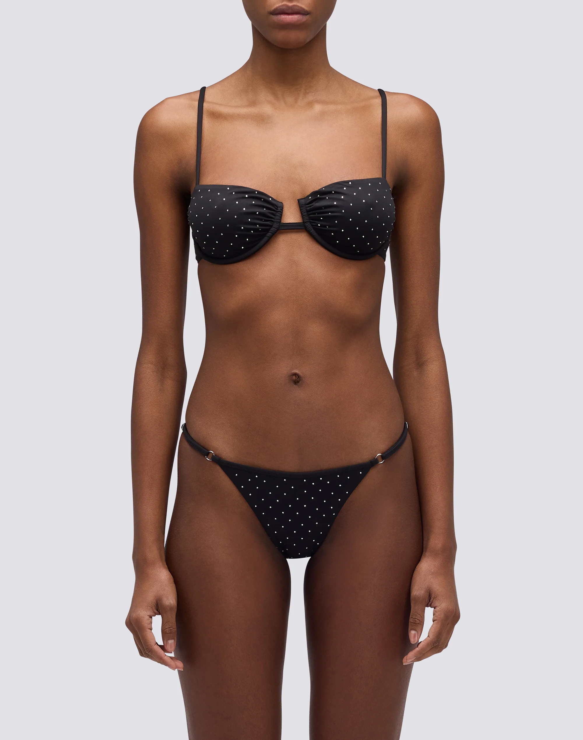 KEER - SLIP CON LACCETTI LATERALI REGOLABILI E STRASS - Image 2