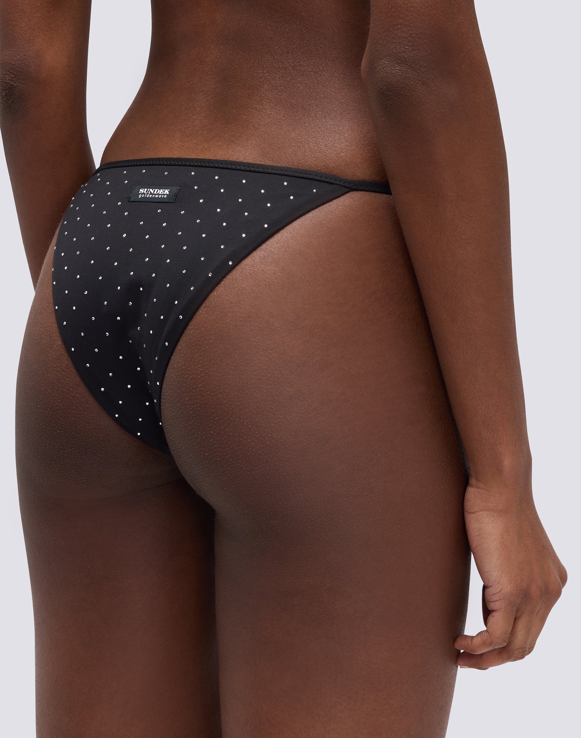 KEER - SLIP CON LACCETTI LATERALI REGOLABILI E STRASS - Image 3