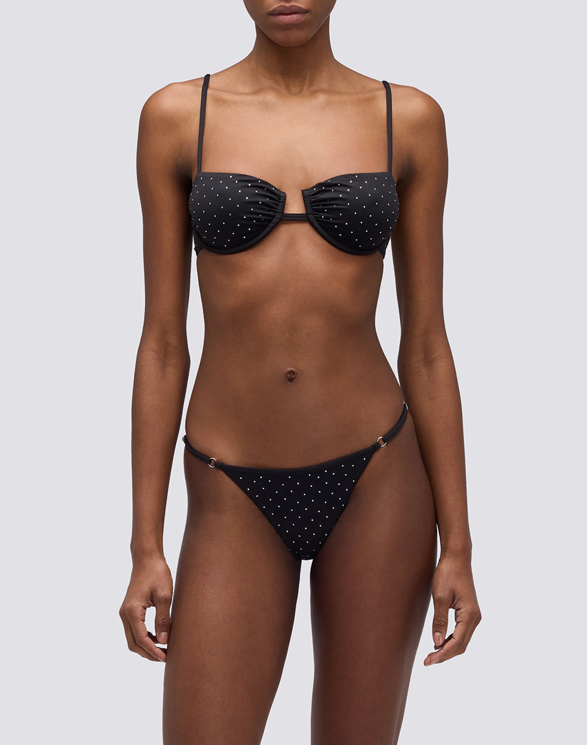 KEER - SLIP CON LACCETTI LATERALI REGOLABILI E STRASS - Image 4