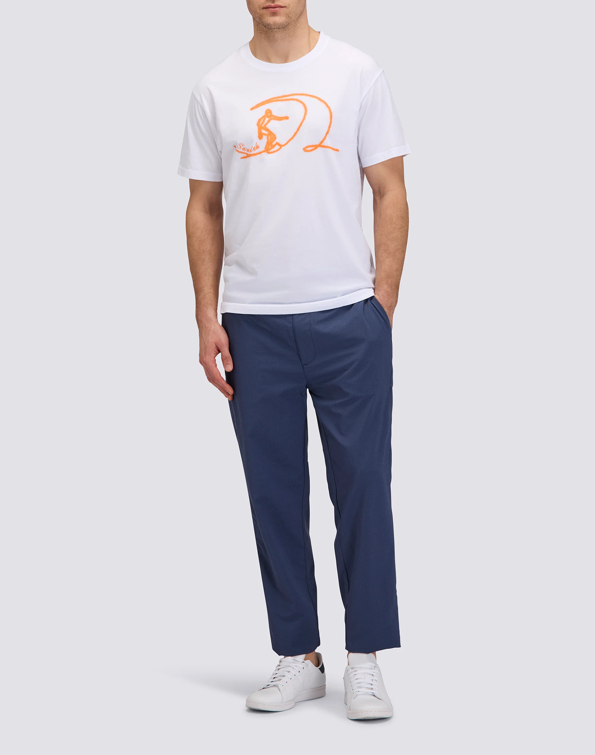 PANTALONI SEMI ELASTICI IN TESSUTO QUICK-DRY - Image 3
