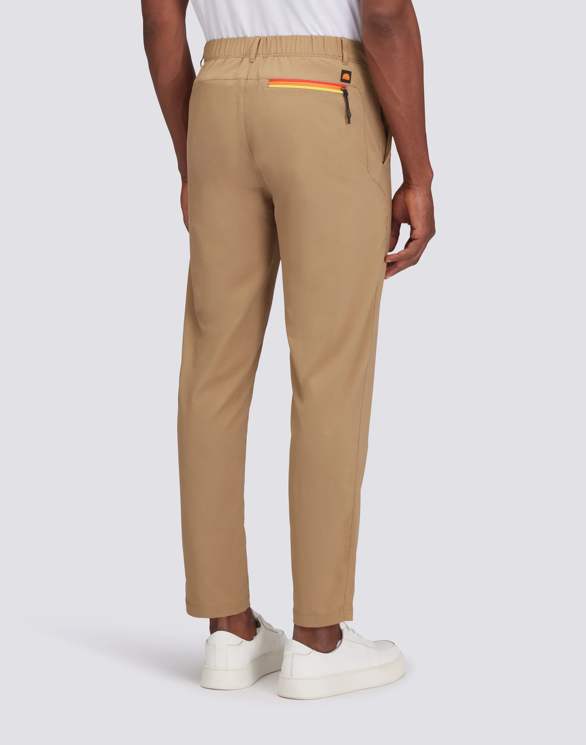 PANTALONI SEMI ELASTICI IN TESSUTO QUICK-DRY - Image 2