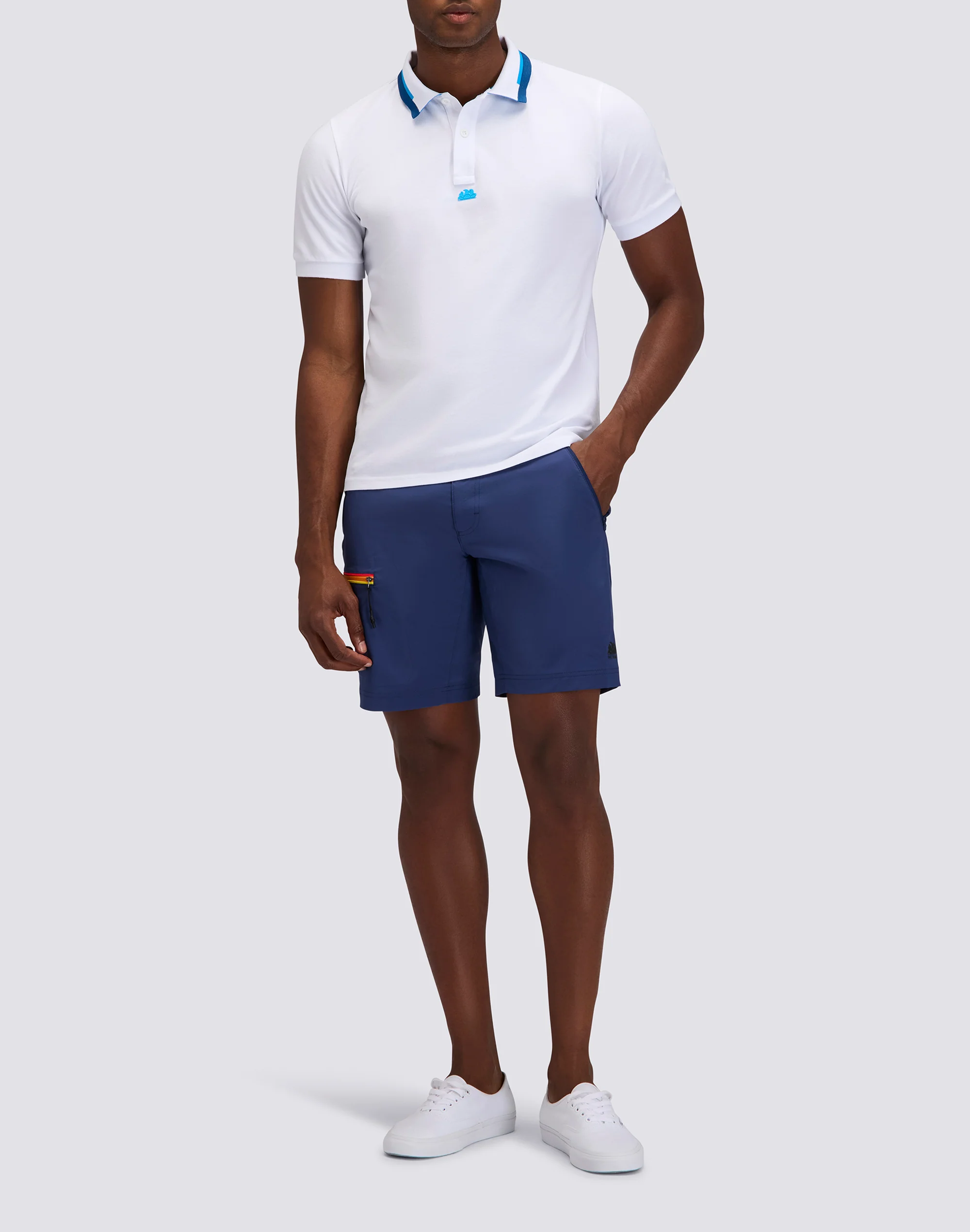 WALKSHORT ELASTICIZZATI IN TESSUTO QUICK-DRY - Image 3