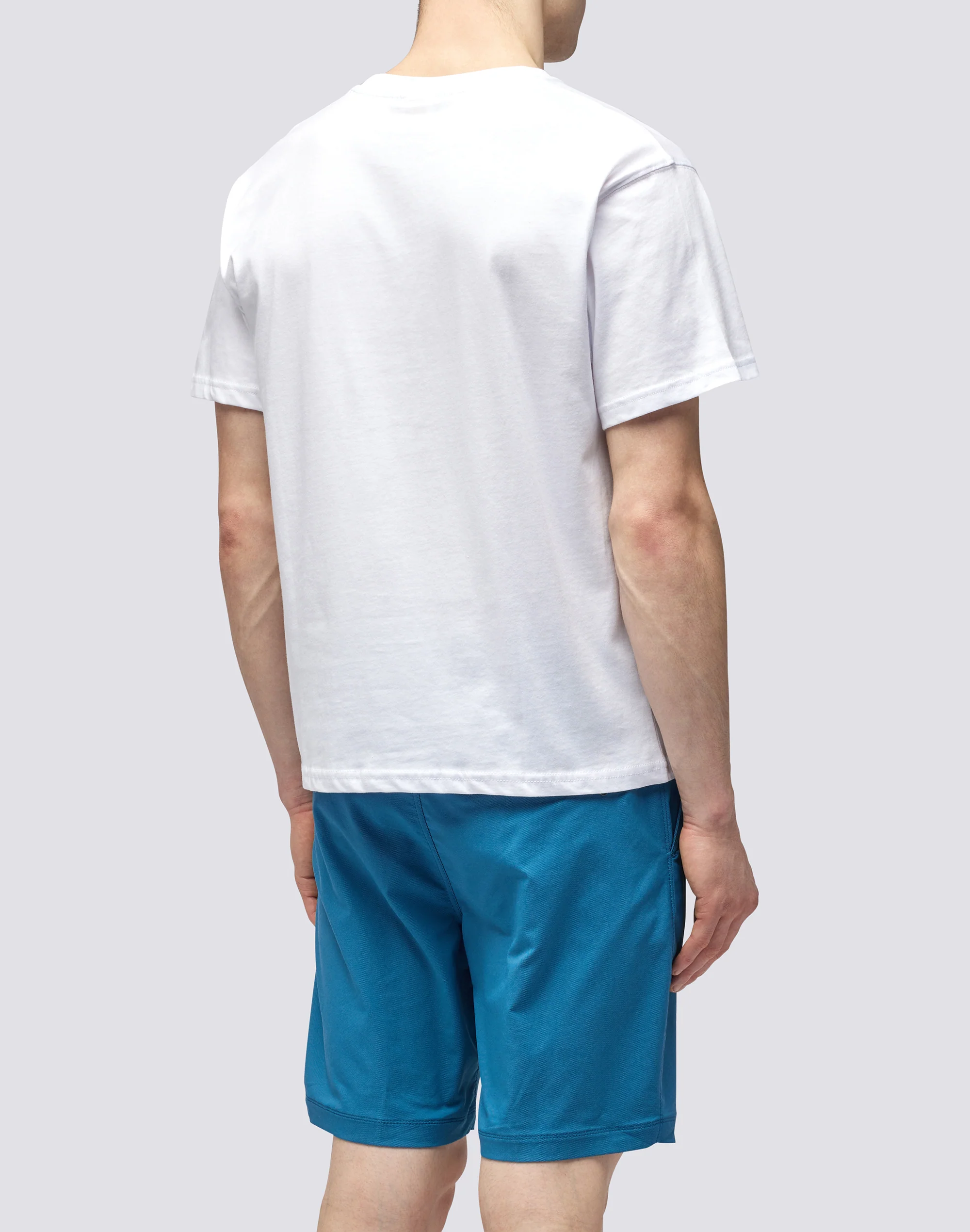 T-SHIRT GIROCOLLO CON STAMPA LOGO - Image 3