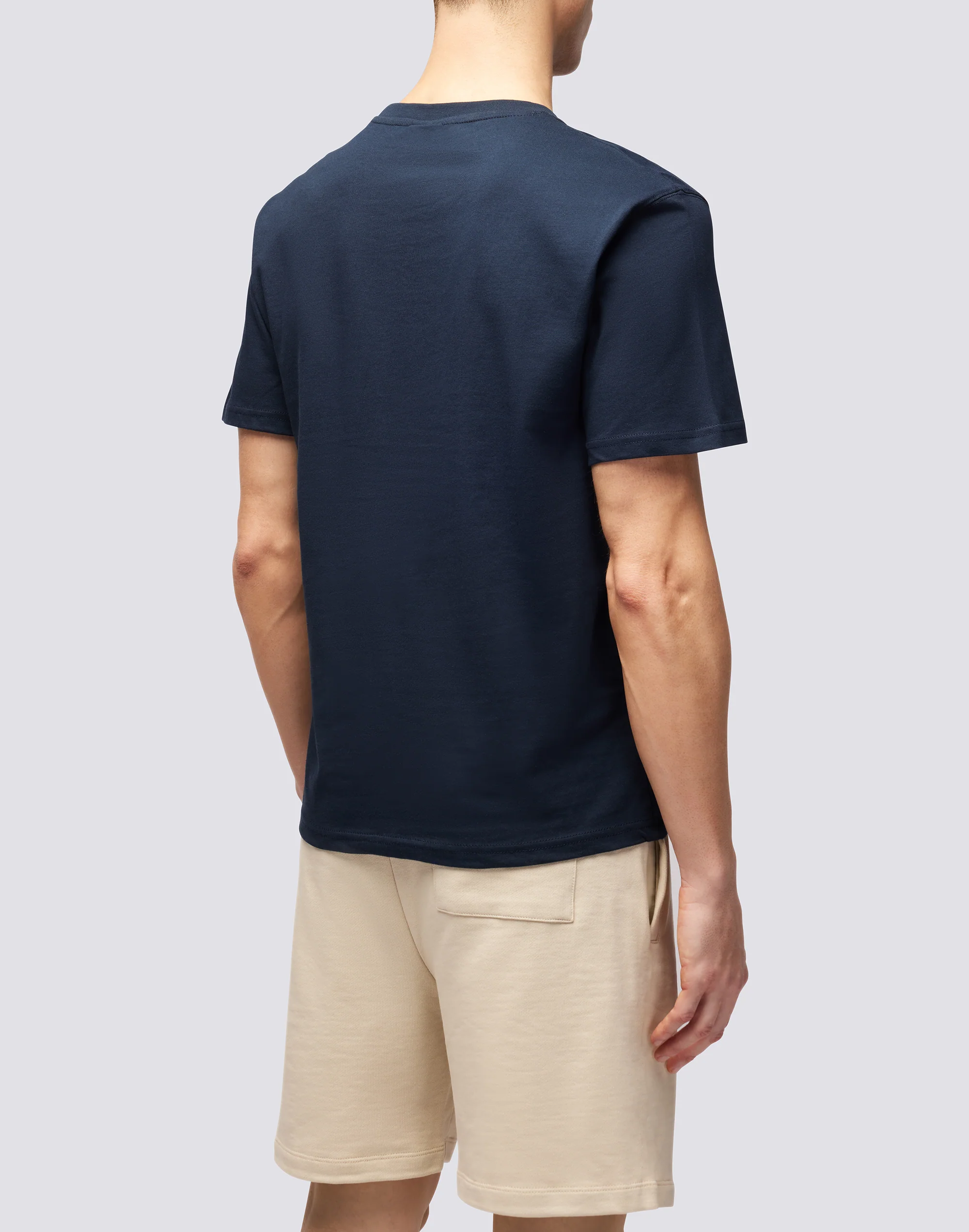T-SHIRT GIROCOLLO CON STAMPA LOGO - Image 3