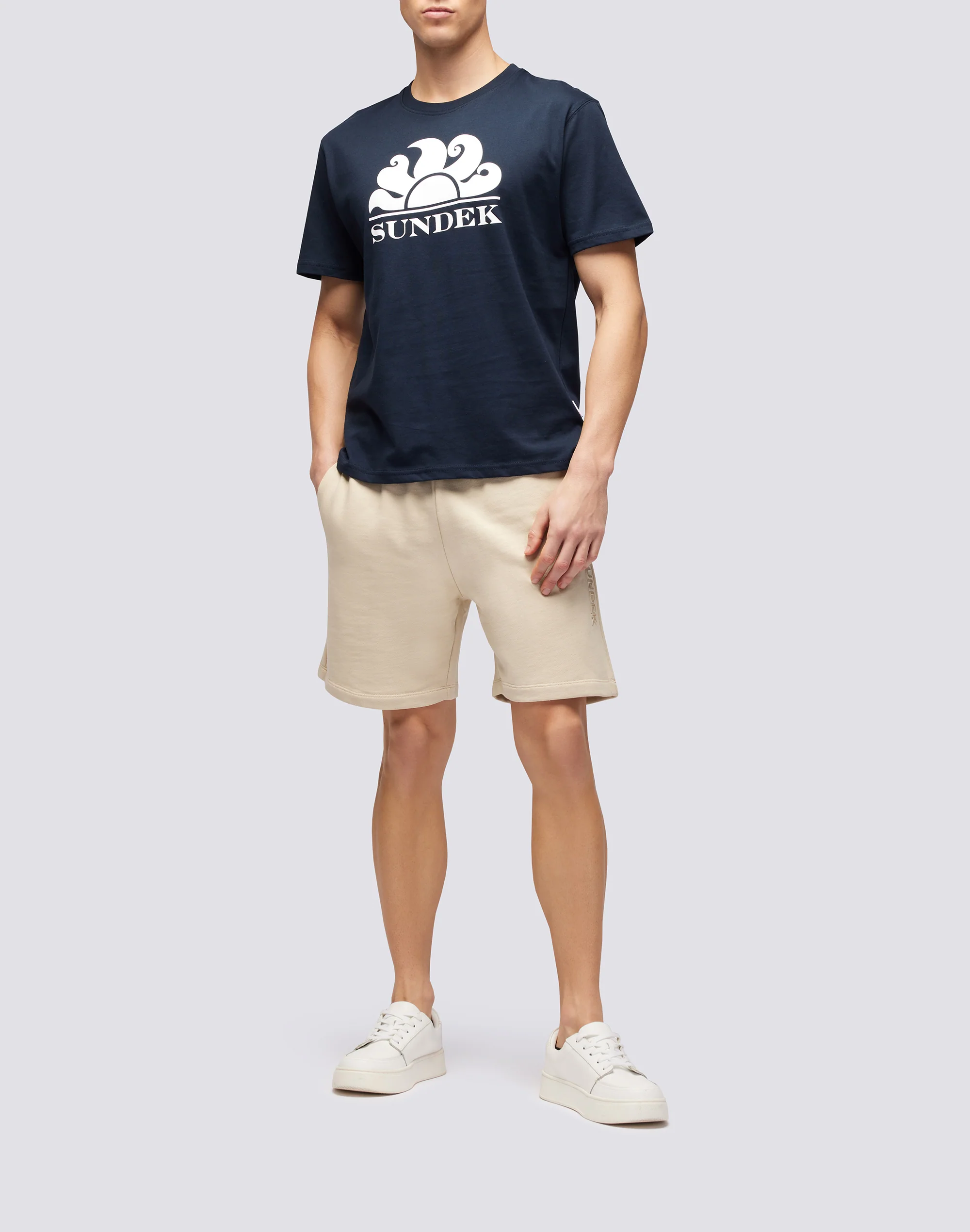 T-SHIRT GIROCOLLO CON STAMPA LOGO - Image 4