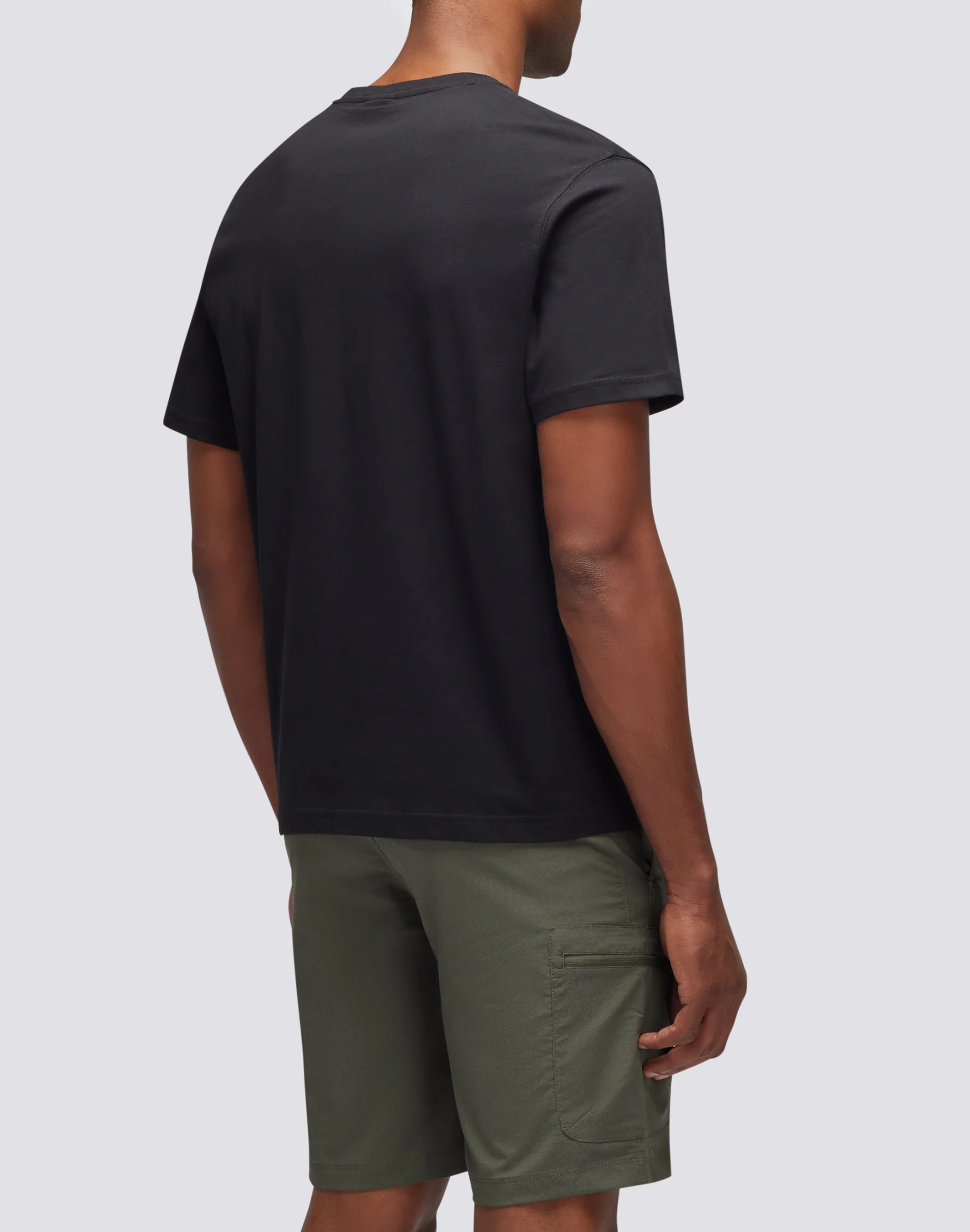 T-SHIRT MANICHE CORTE CON LOGO - Image 2