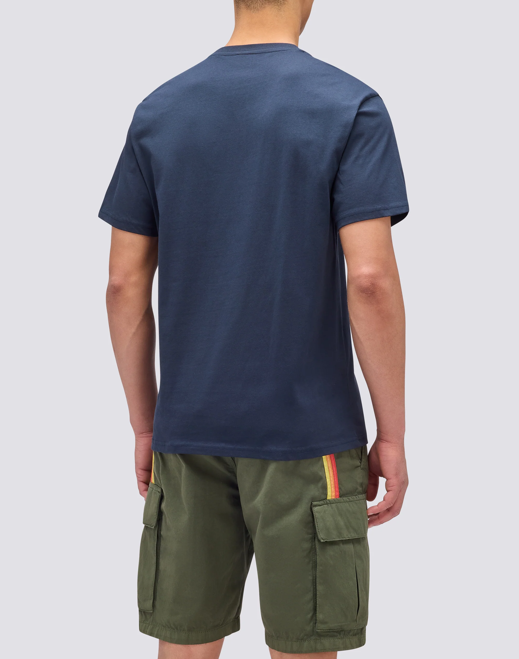 T-SHIRT MANICHE CORTE CON LOGO - Image 2