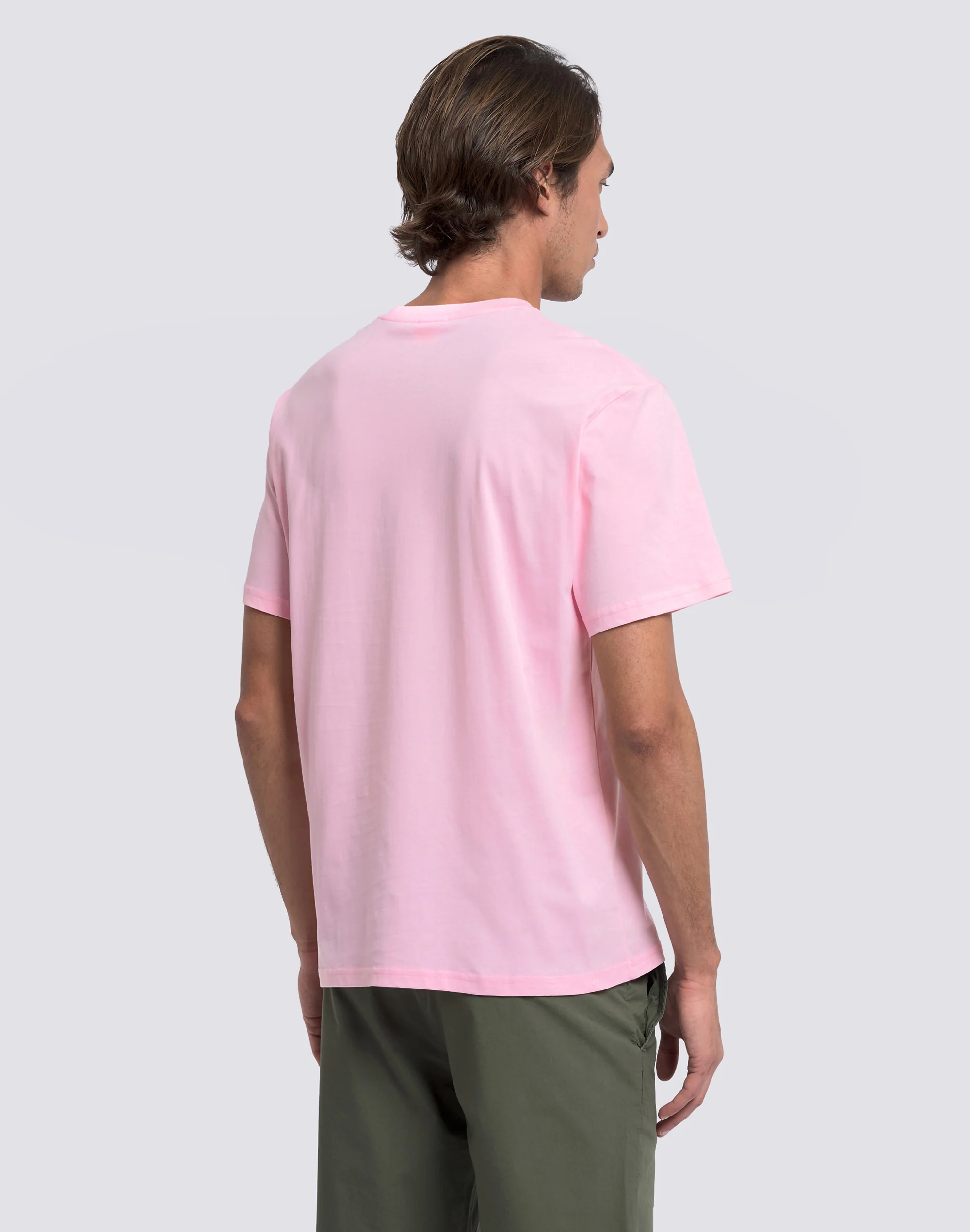 T-SHIRT UOMO A MANICHE CORTE CON LOGO - Image 5