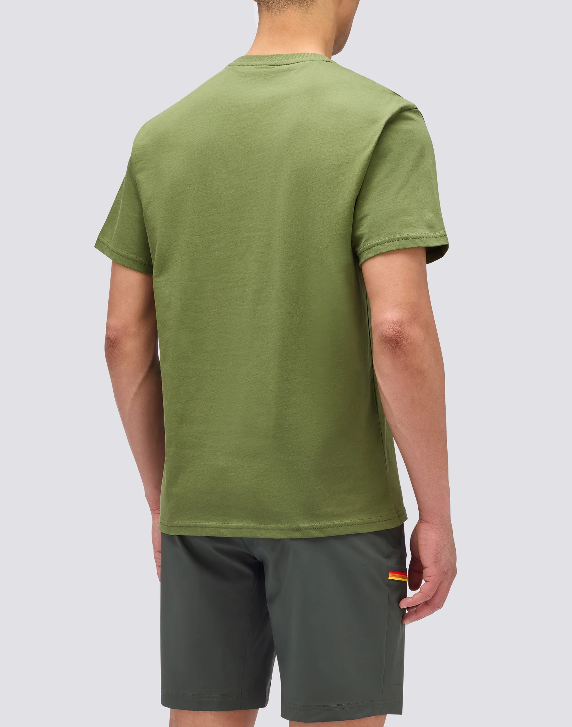 T-SHIRT MANICHE CORTE CON LOGO - Image 2