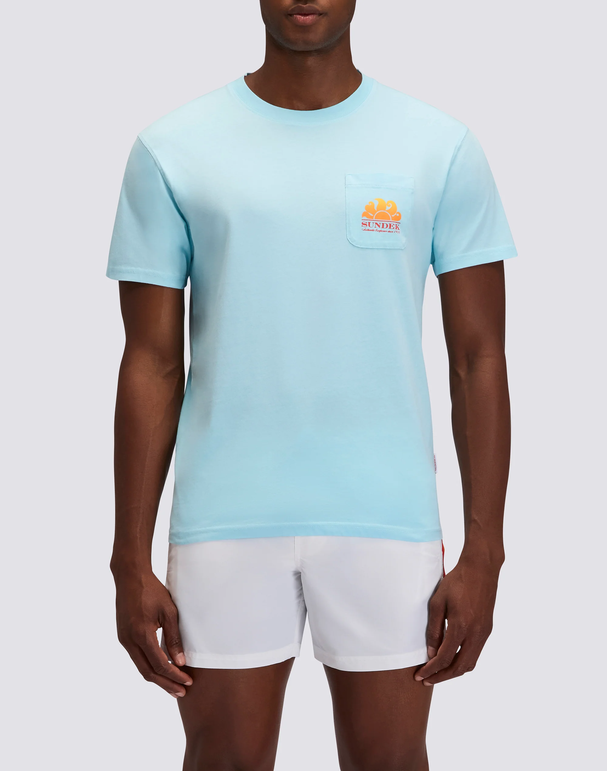 T-SHIRT UOMO NEW HERBERT A GIROCOLLO CON MAXI-LOGO - Image 2