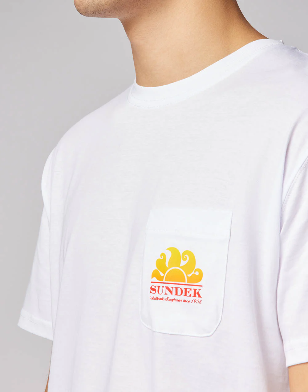 T-SHIRT NEW HERBERT GIROCOLLO CON MAXI-LOGO - Image 4