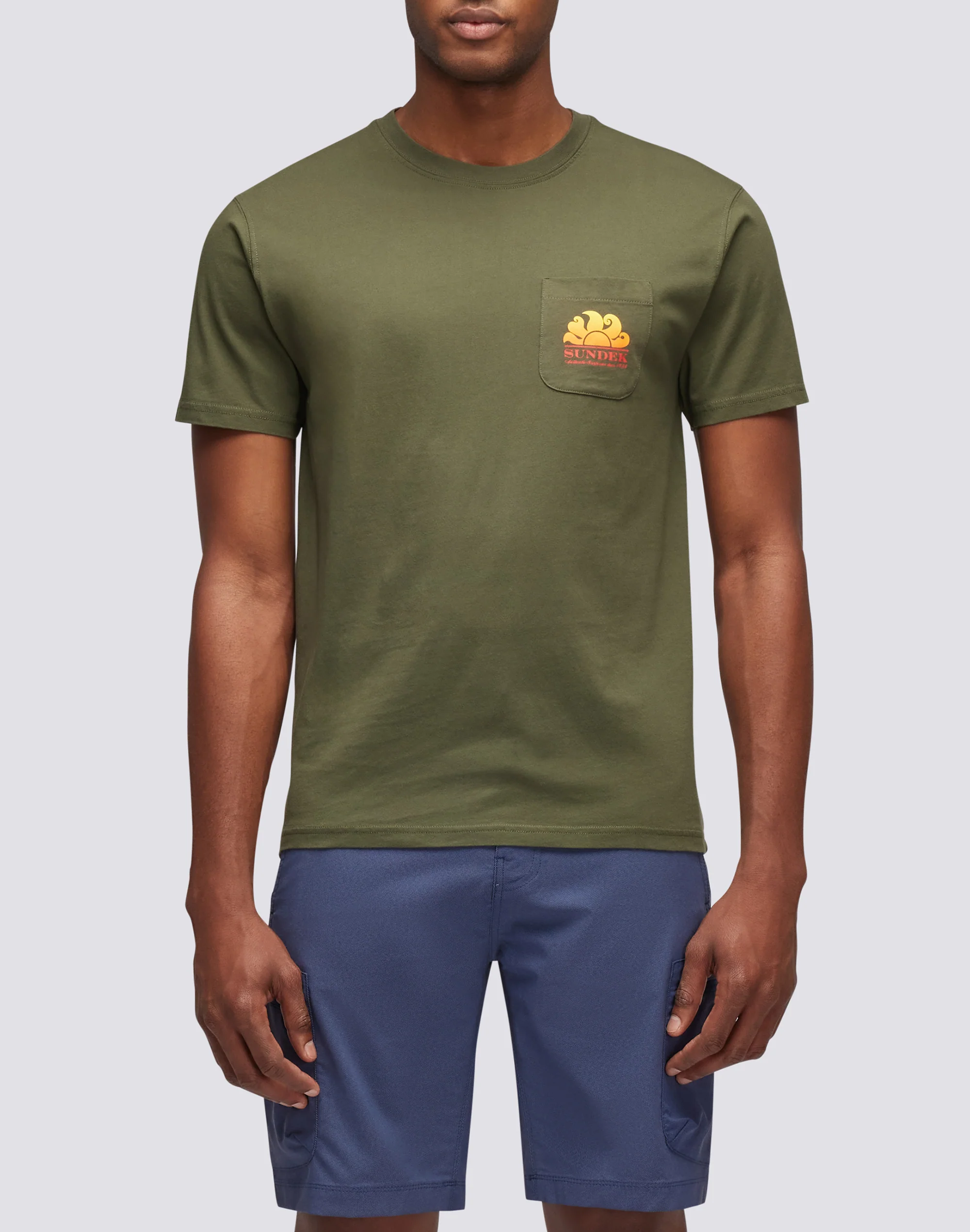 T-SHIRT NEW HERBERT GIROCOLLO CON MAXI-LOGO - Image 2