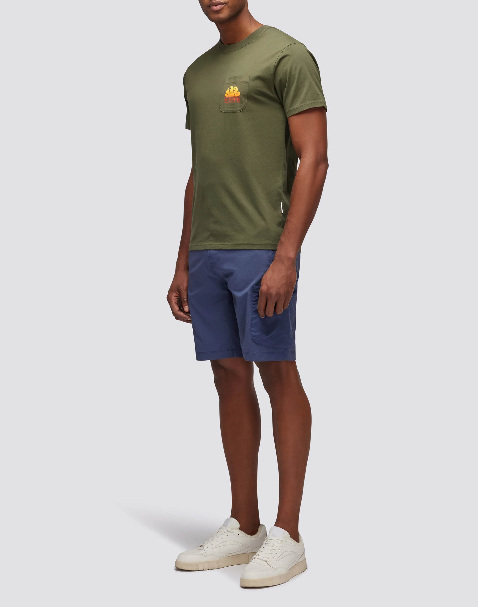 T-SHIRT NEW HERBERT GIROCOLLO CON MAXI-LOGO - Image 3